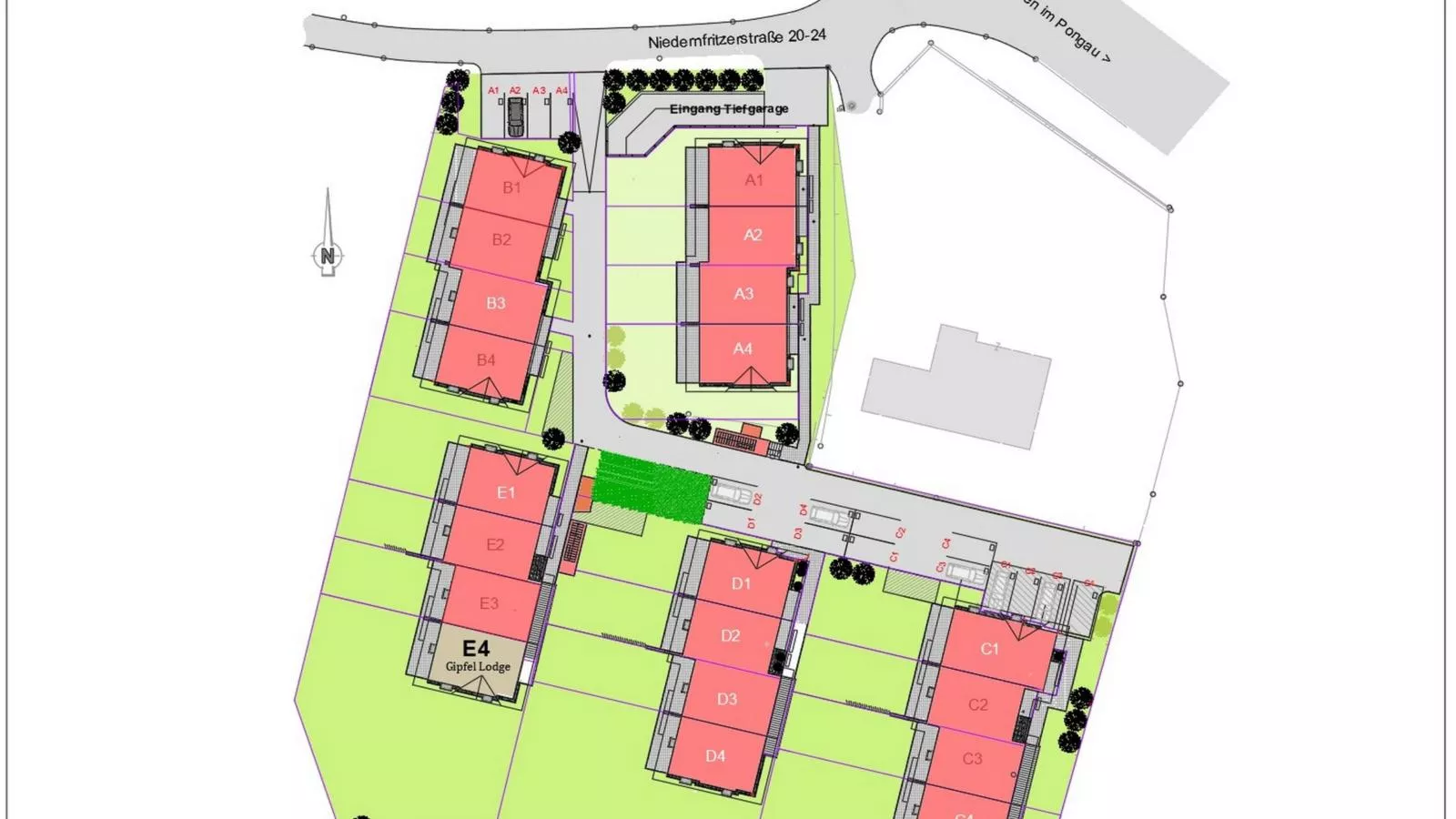 Tauernlodge Eben E4-Plattegrond