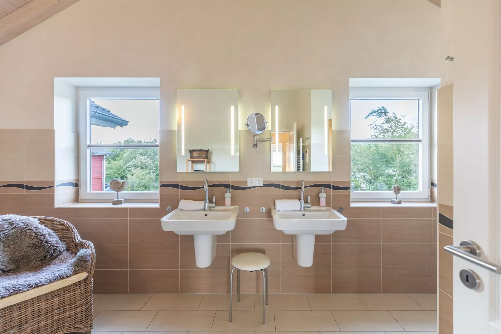 Reihenhaus in Dagebüll - Schimmelreiter-Badkamer