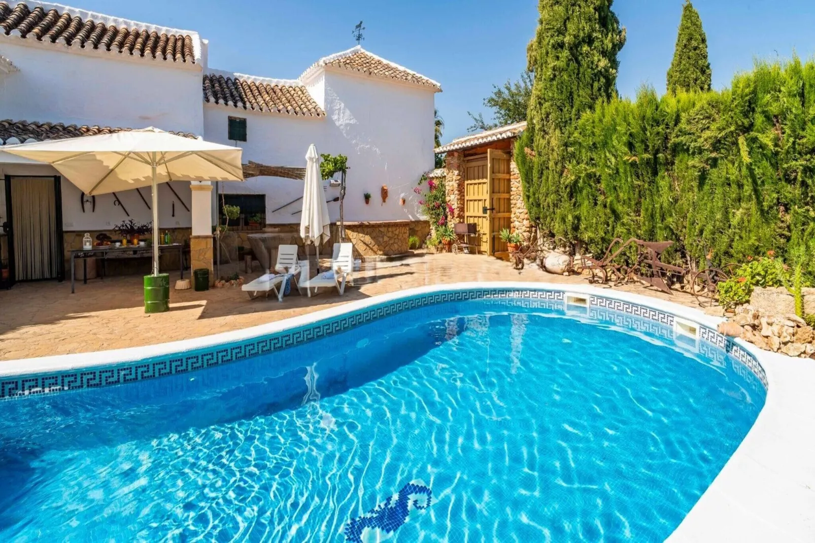 Cortijo la nobleza-Buitenkant zomer