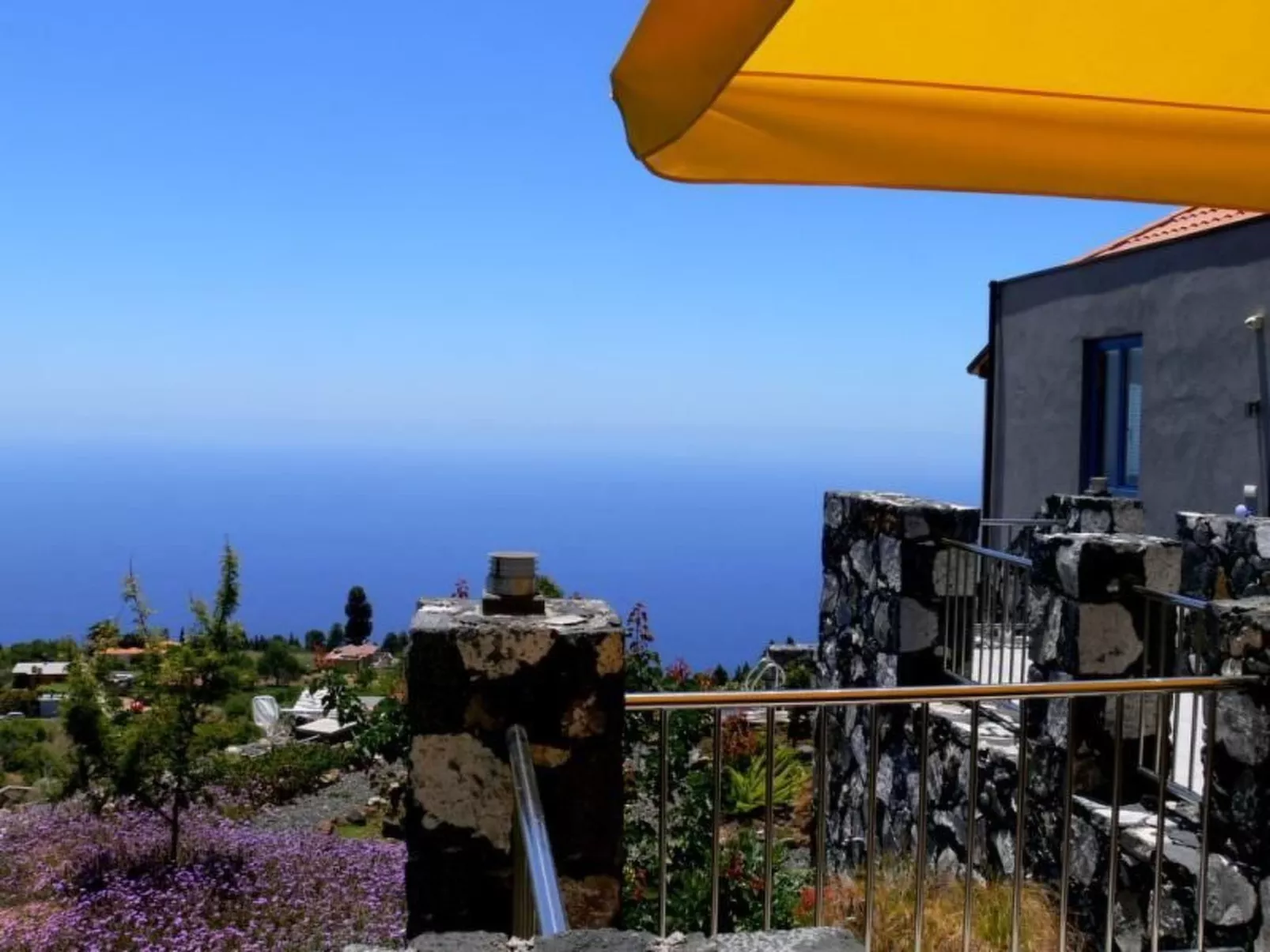 Nettes Ferienhaus in Tijarafe mit Privatem Pool und Panoramablick - Image-tags.info