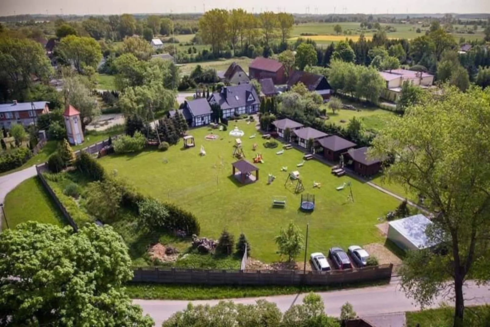 	Domki parterowe TYP A Łącko - Gebieden zomer 1km