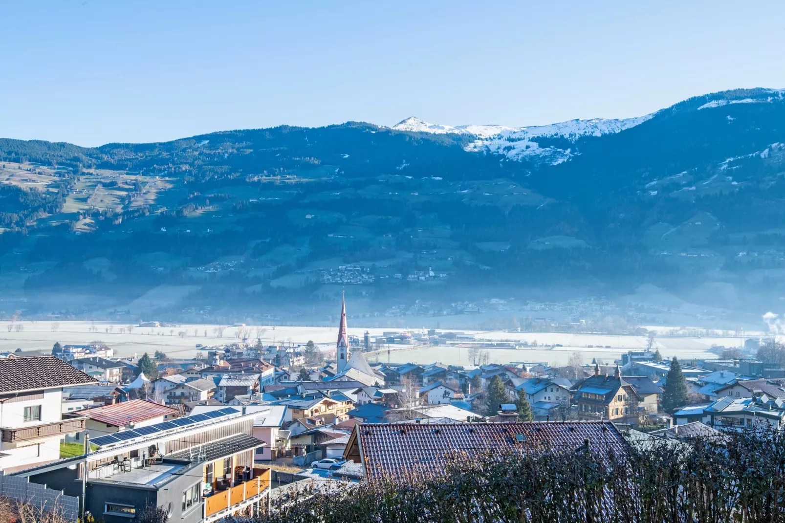 Ferienhaus Marienbergl - 10 Personen-Uitzicht winter