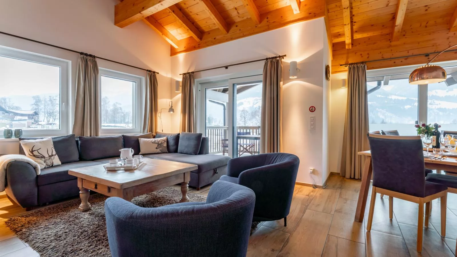 Salzach Lodge - Woonkamer