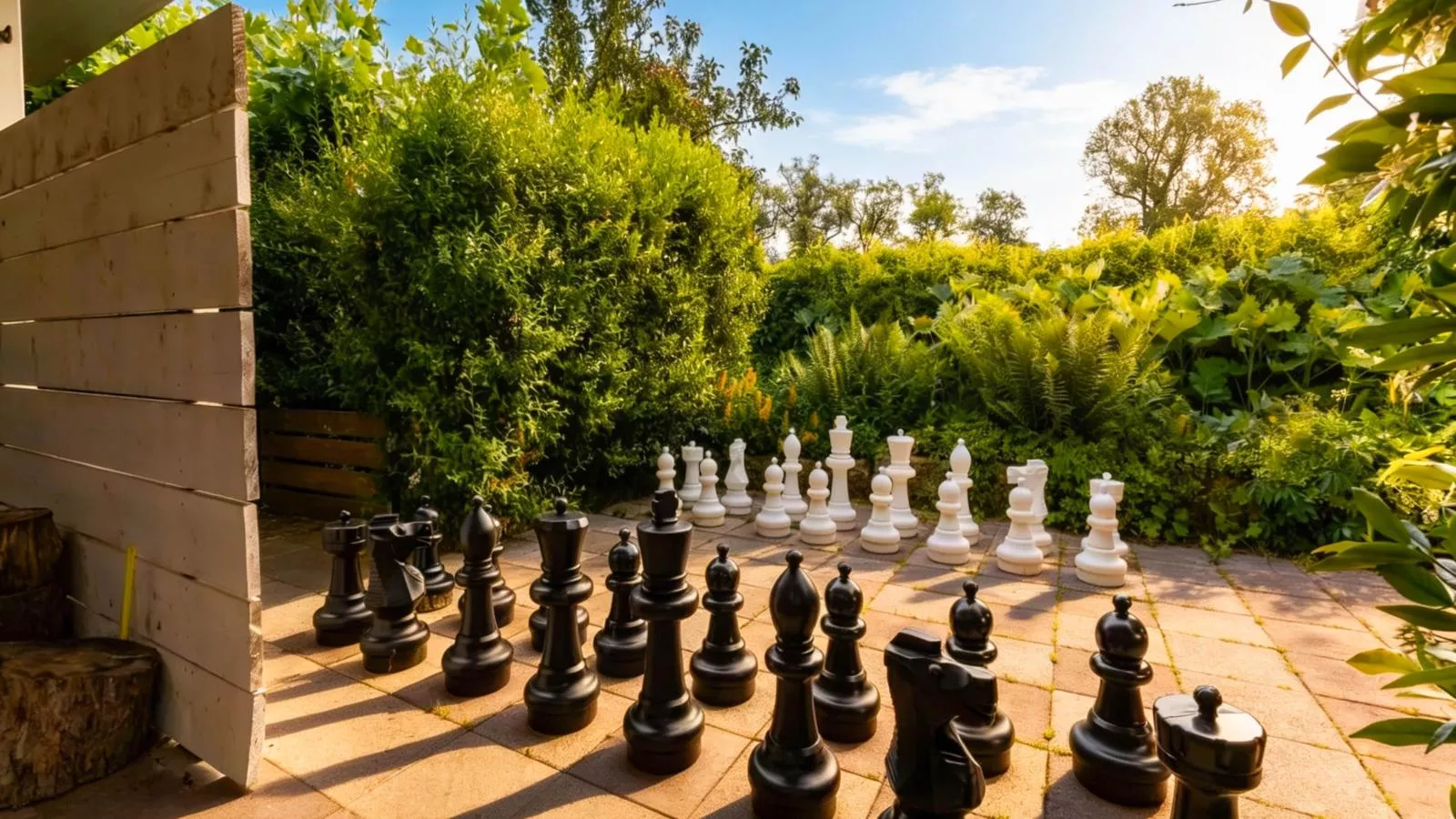 Wellnesshuisje Engelse Tuin-Tuinen zomer