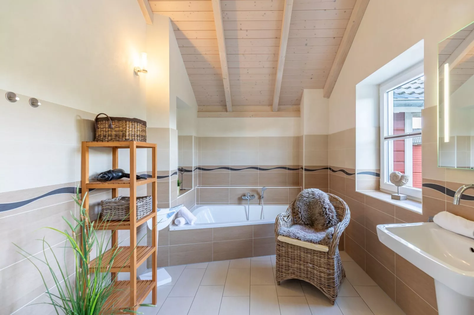 Reihenhaus in Dagebüll - Schimmelreiter-Badkamer