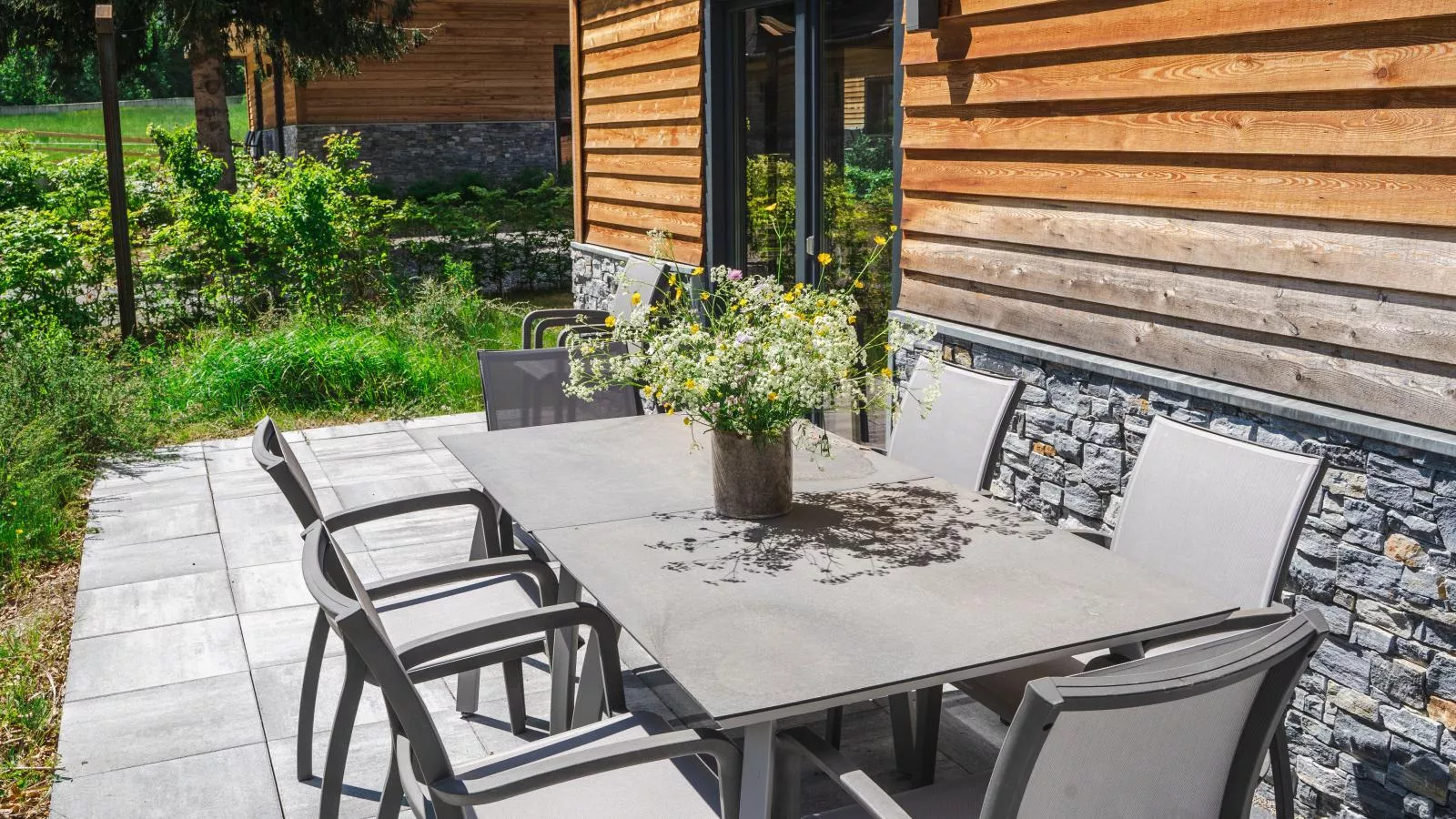 Alpenchalet Nockblick am Afritzer See - Terrasbalkon