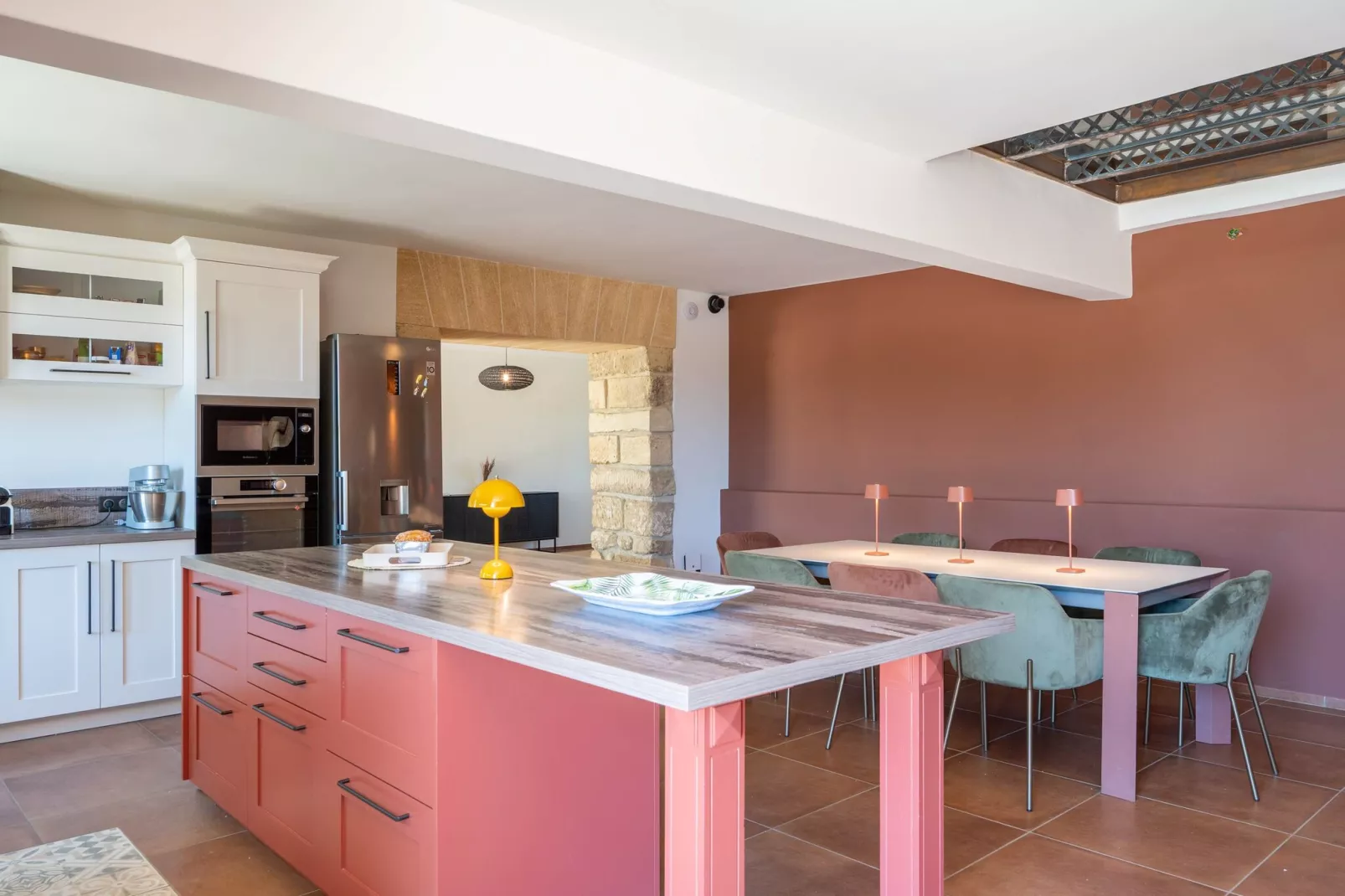 Mas du Mûrier-Keuken