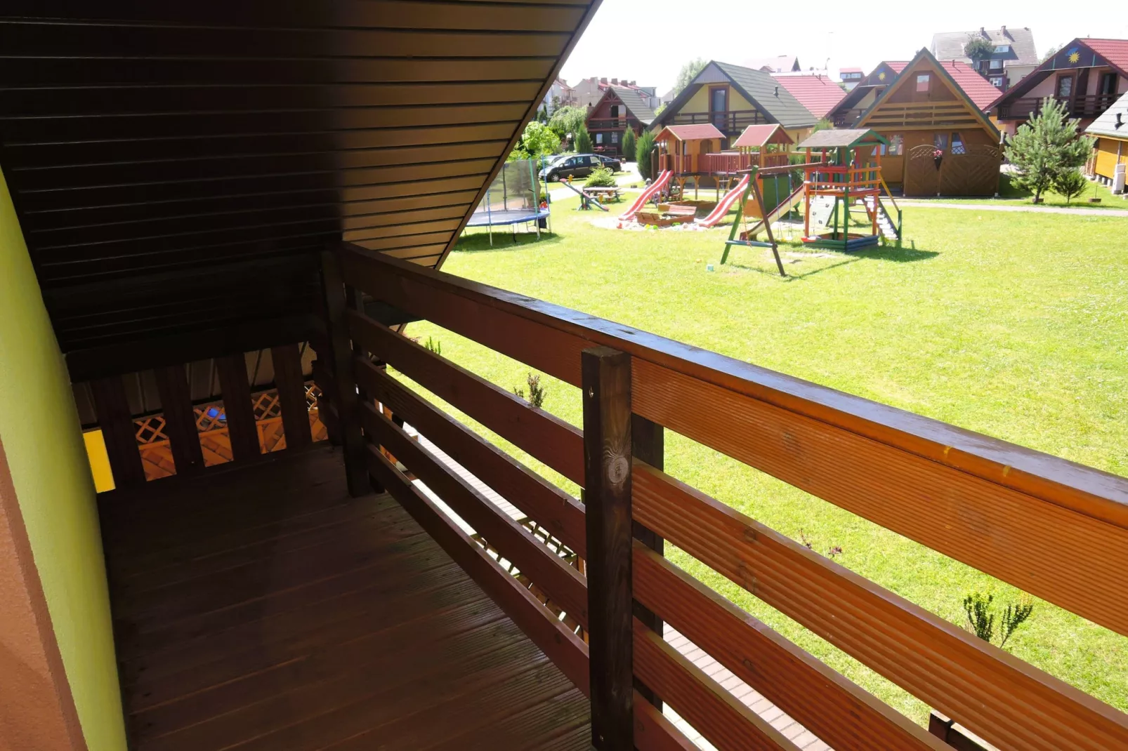 Domki wypoczynkowe - Promyczek - Uitzicht zomer