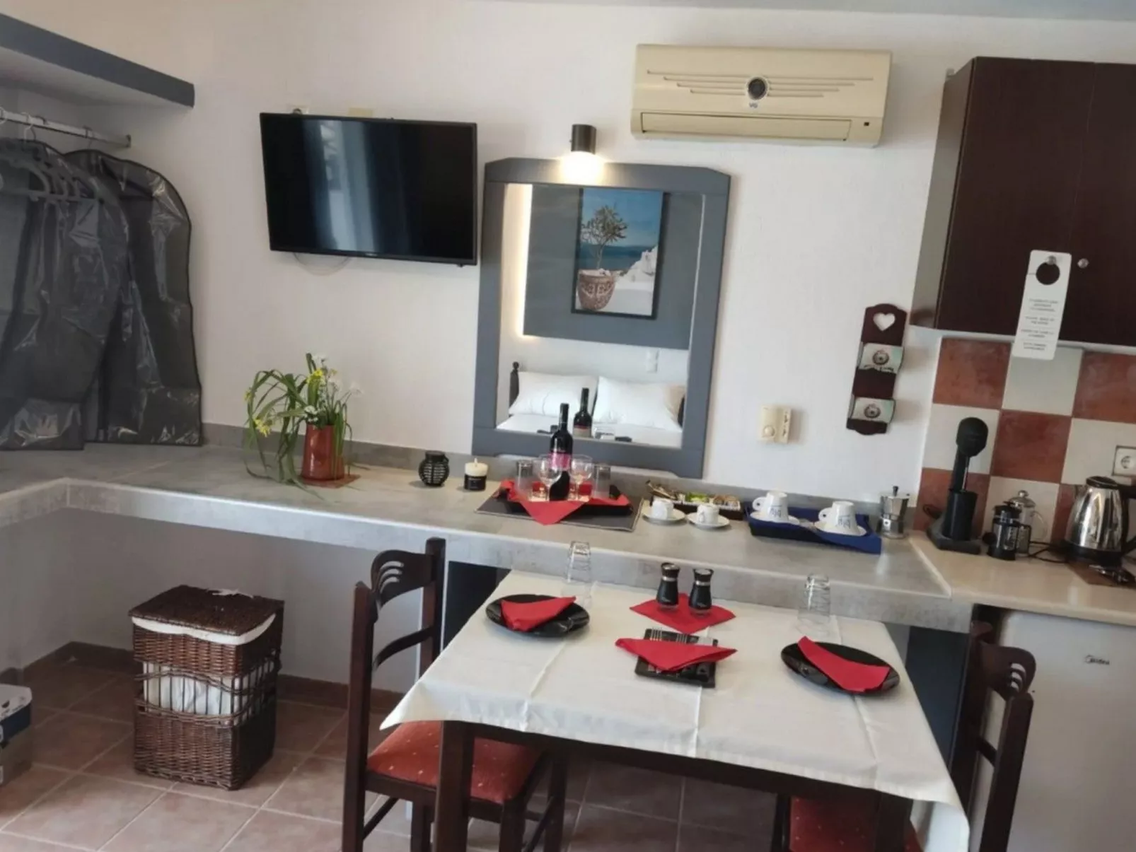 Skiathos Ferienhaus - Binnen