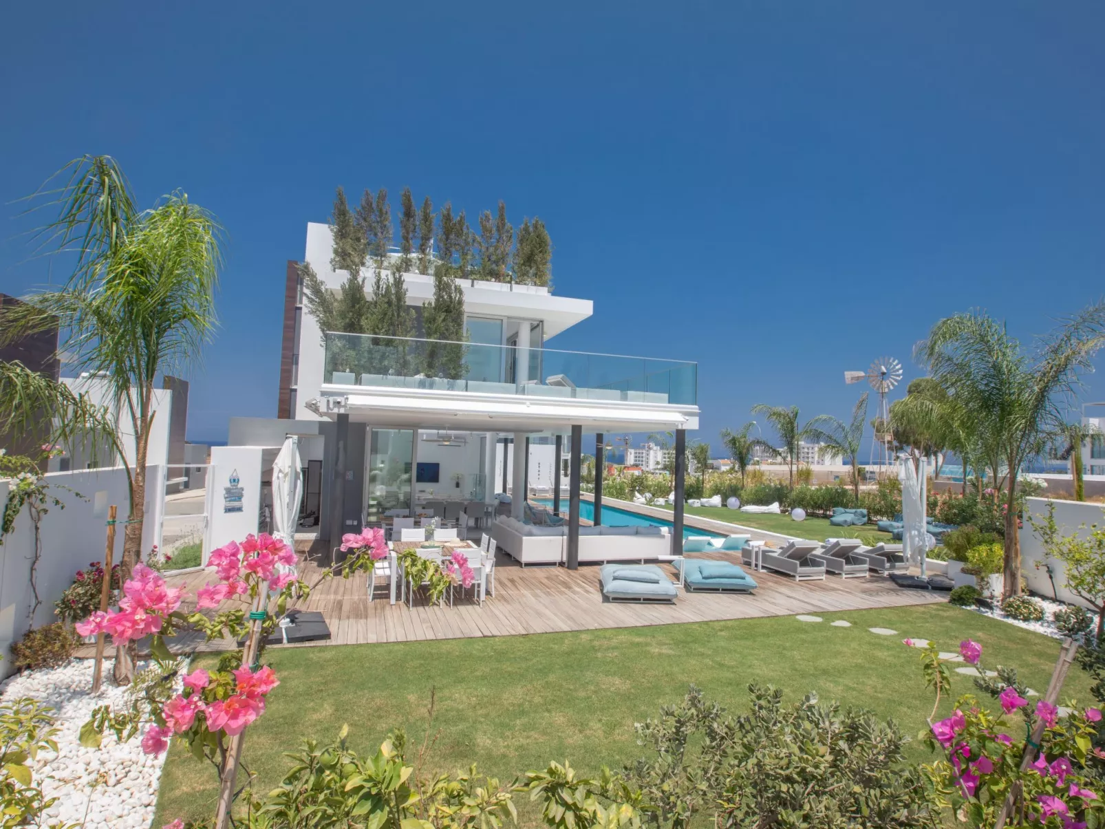 Protaras Olivine Villa mit herrlichem Garten, Pool - Image-tags.info