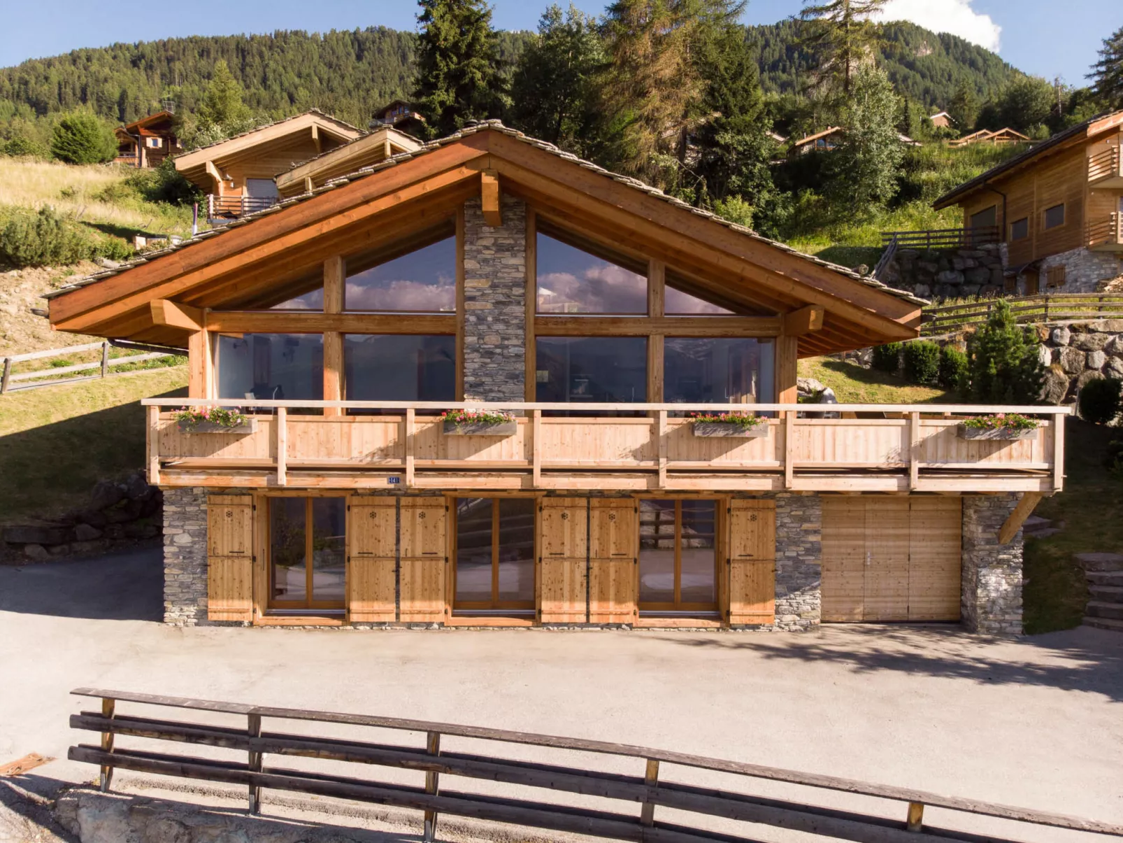 Chalet Flocon de Neige - Buiten