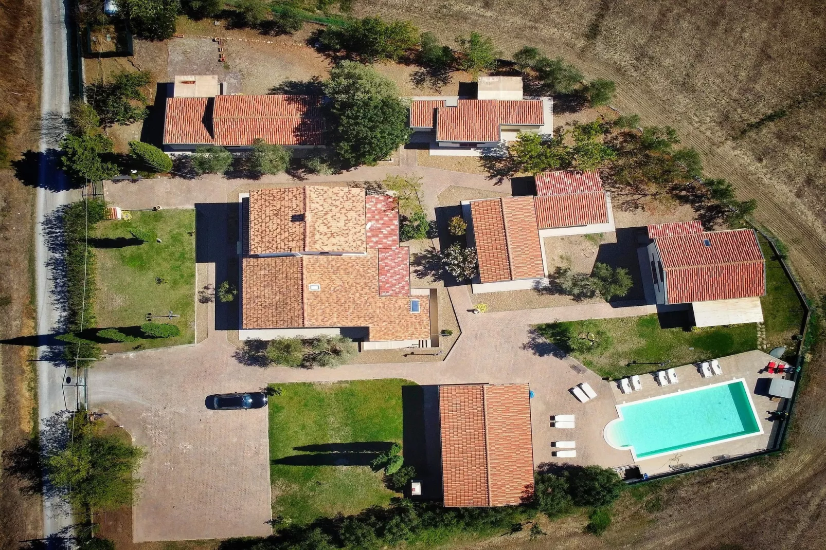 San Giuseppe-Uitzicht zomer