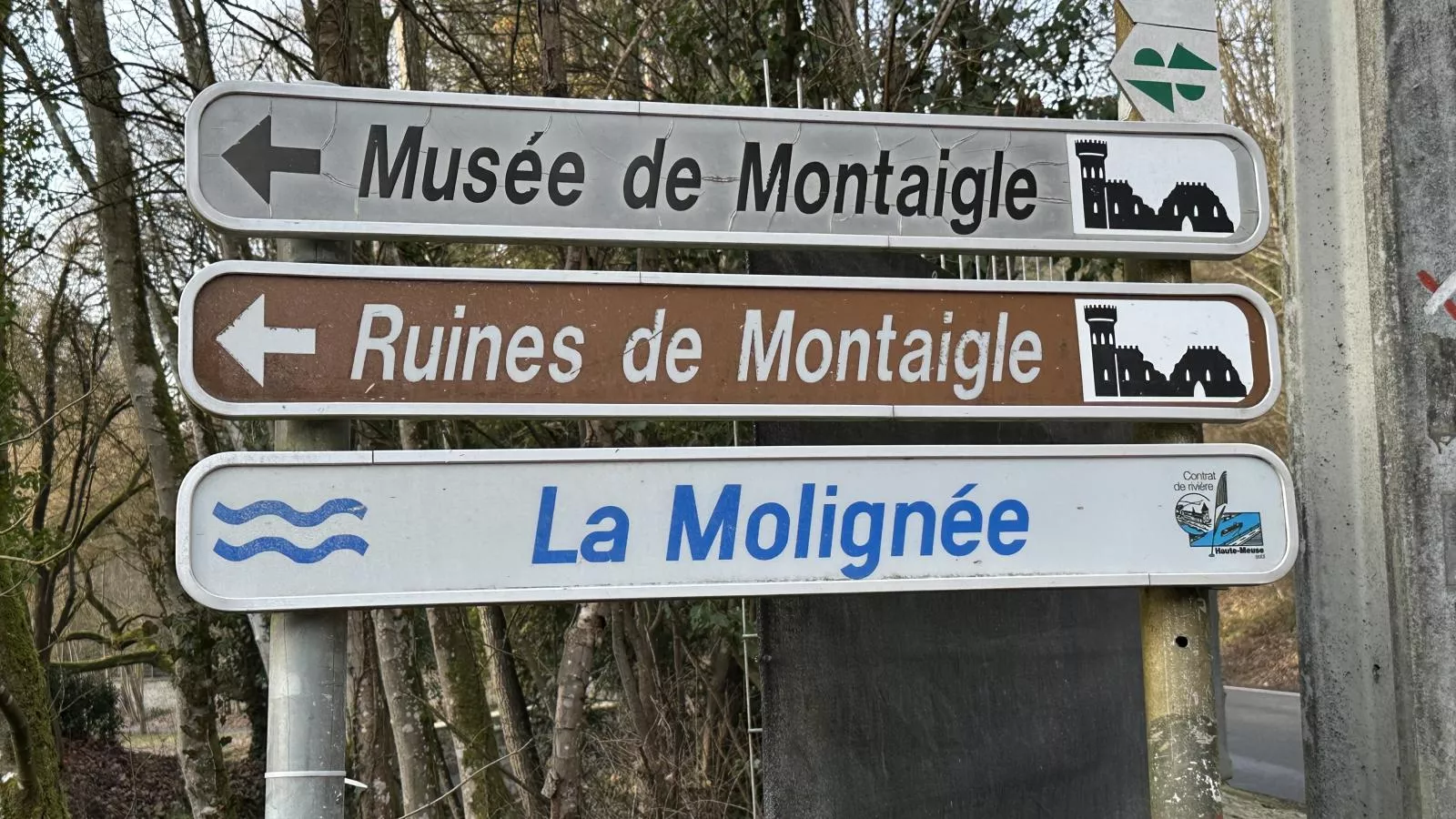 Gite de Montaigle - Gebied winter 1km