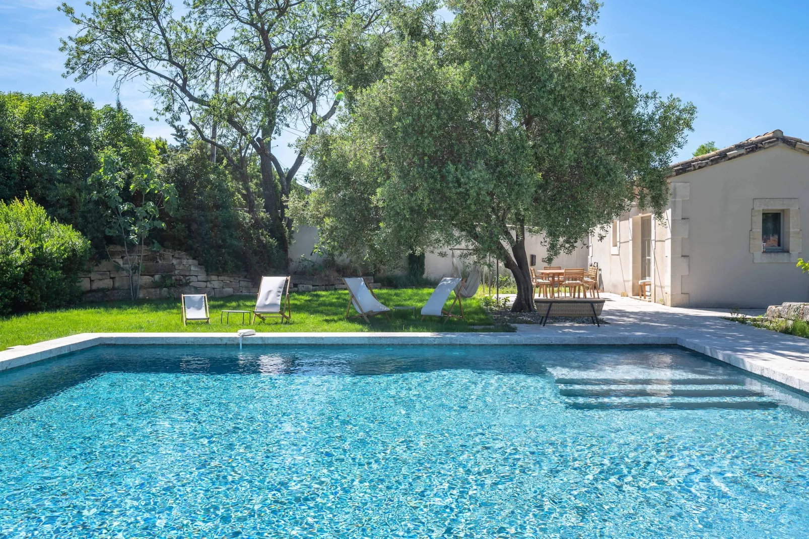 Mas prestigieux au coeur de Saint-Remy-de-Provence-Zwembad