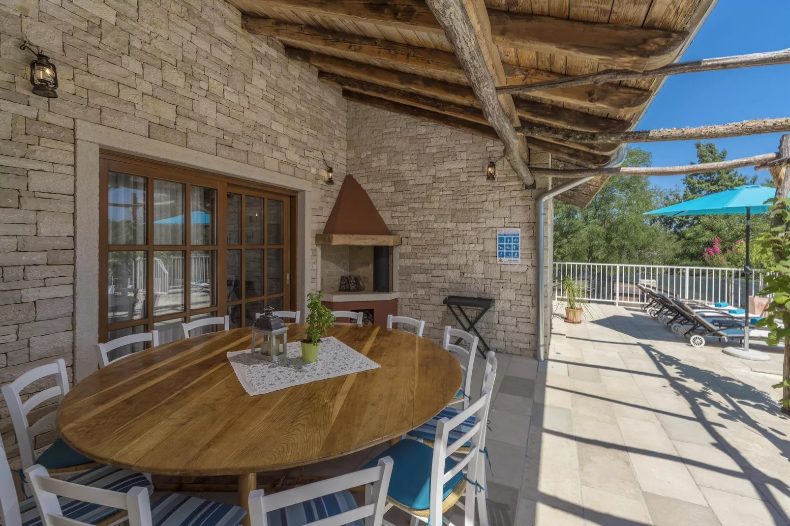 Villa Lipica - Terrasbalkon