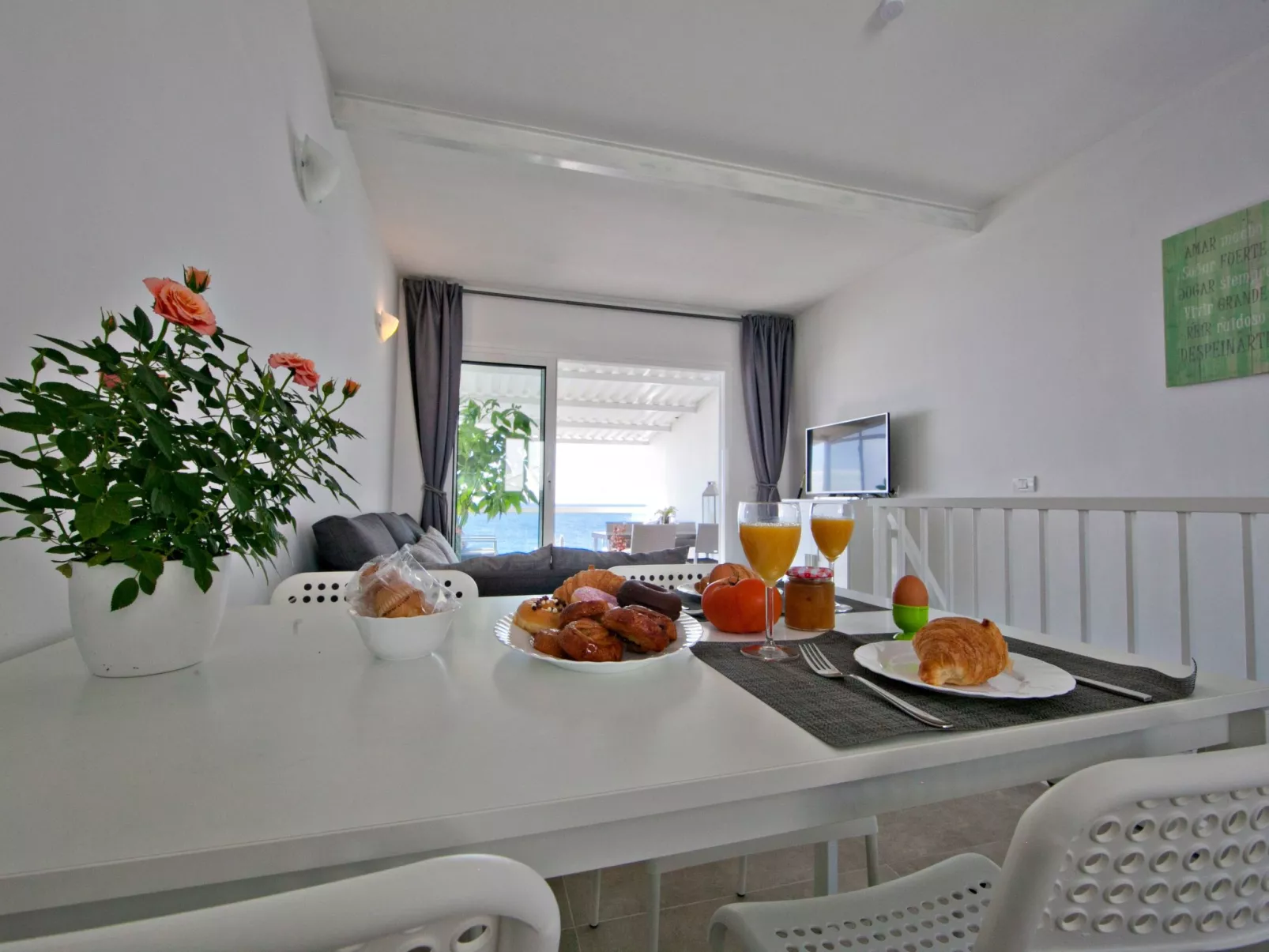 In Bocacangrejo mit Privatem Balkon - Binnen