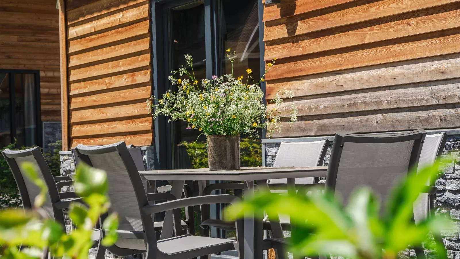 Alpenchalet Nockblick am Afritzer See - Terrasbalkon