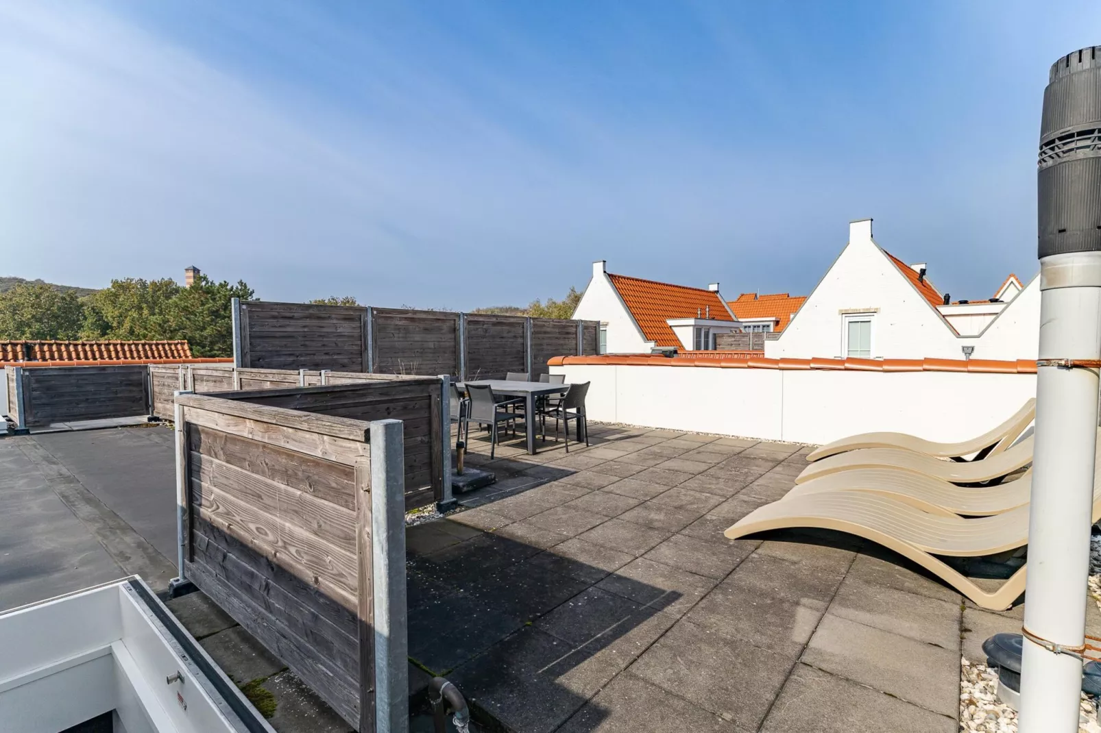Appartement Duinhof Dishoek 13M - 6 personen de luxe-Terrasbalkon