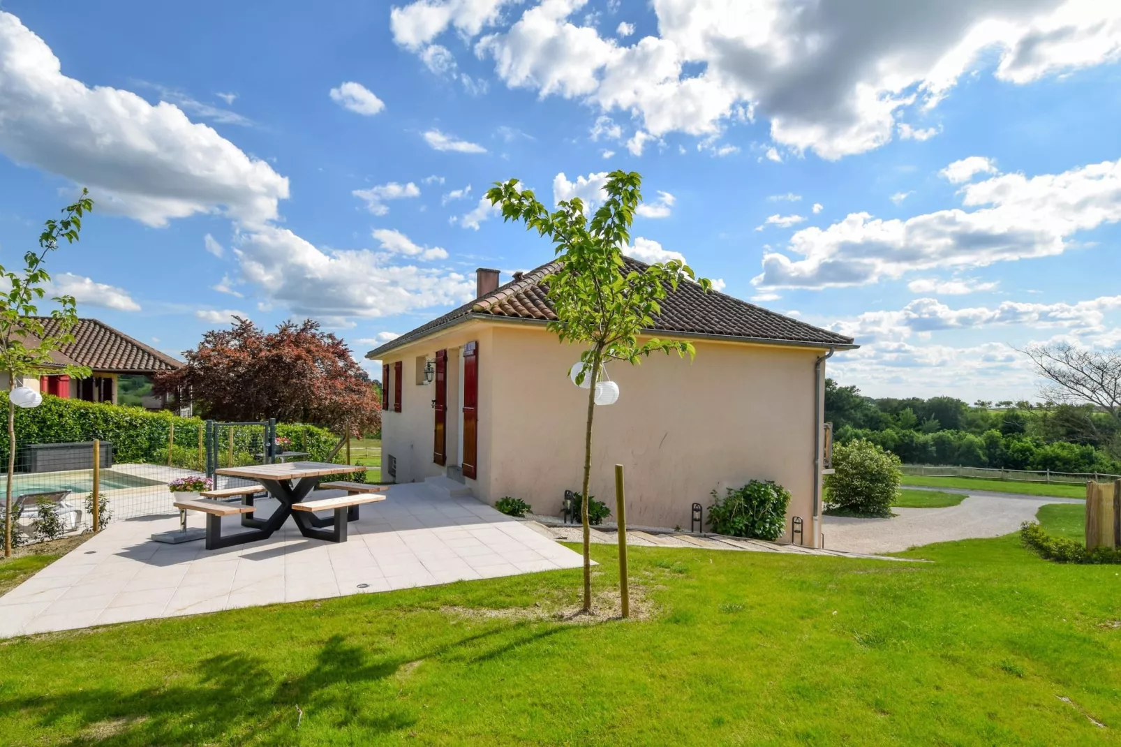 Pavillon le Papillon - Tuinen zomer