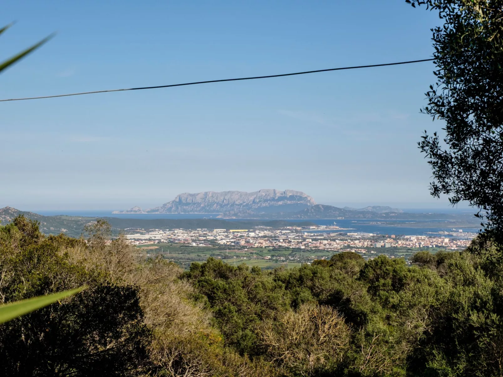 Altes gallurisches Bauernhaus mit Blick auf Olbia - Binnen