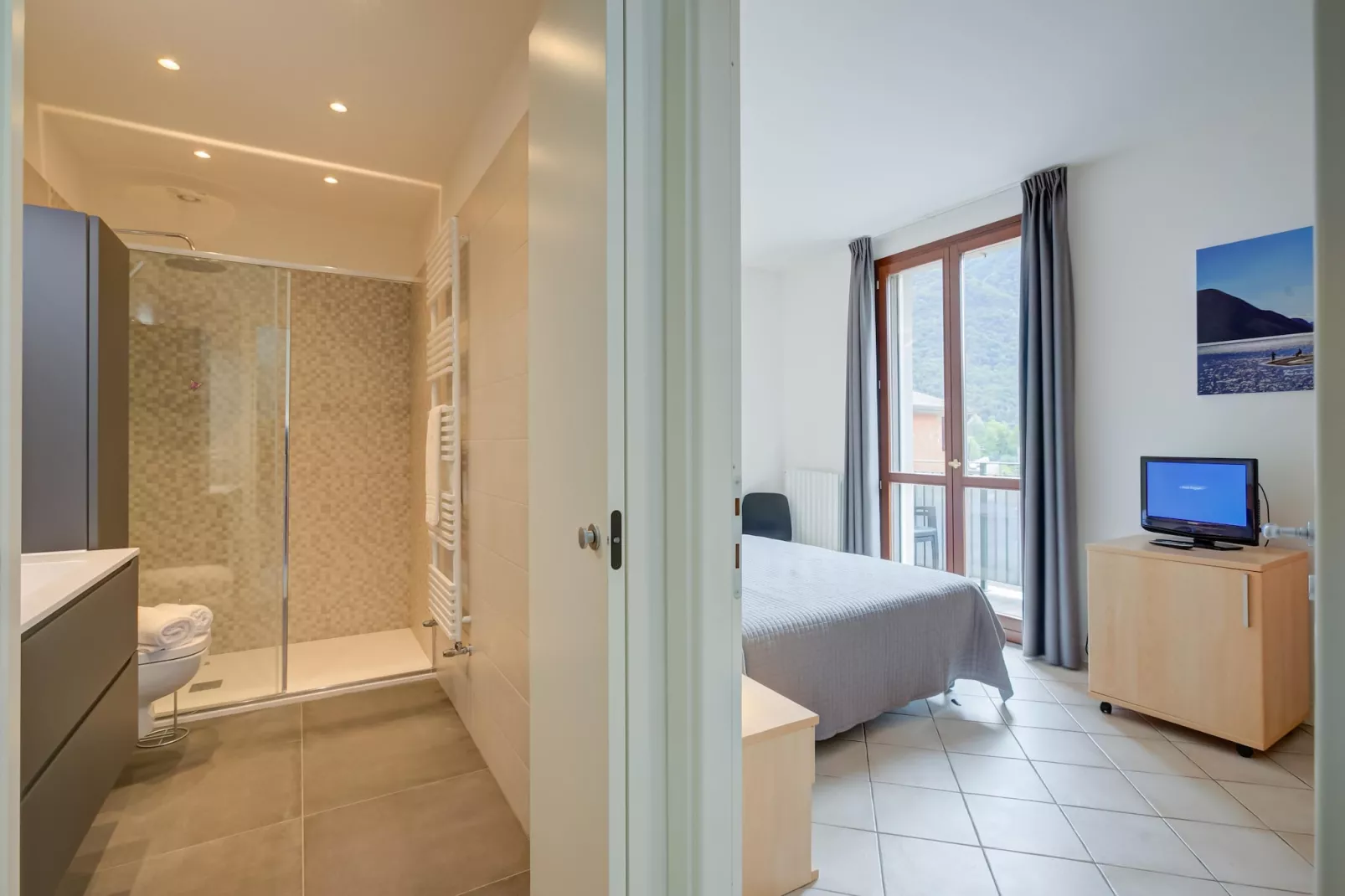 RESIDENCE PORTO LETIZIA - VILLAGE-TRILOCALE 6 PAX DELUXE 8229 - VGB6D - Badkamer