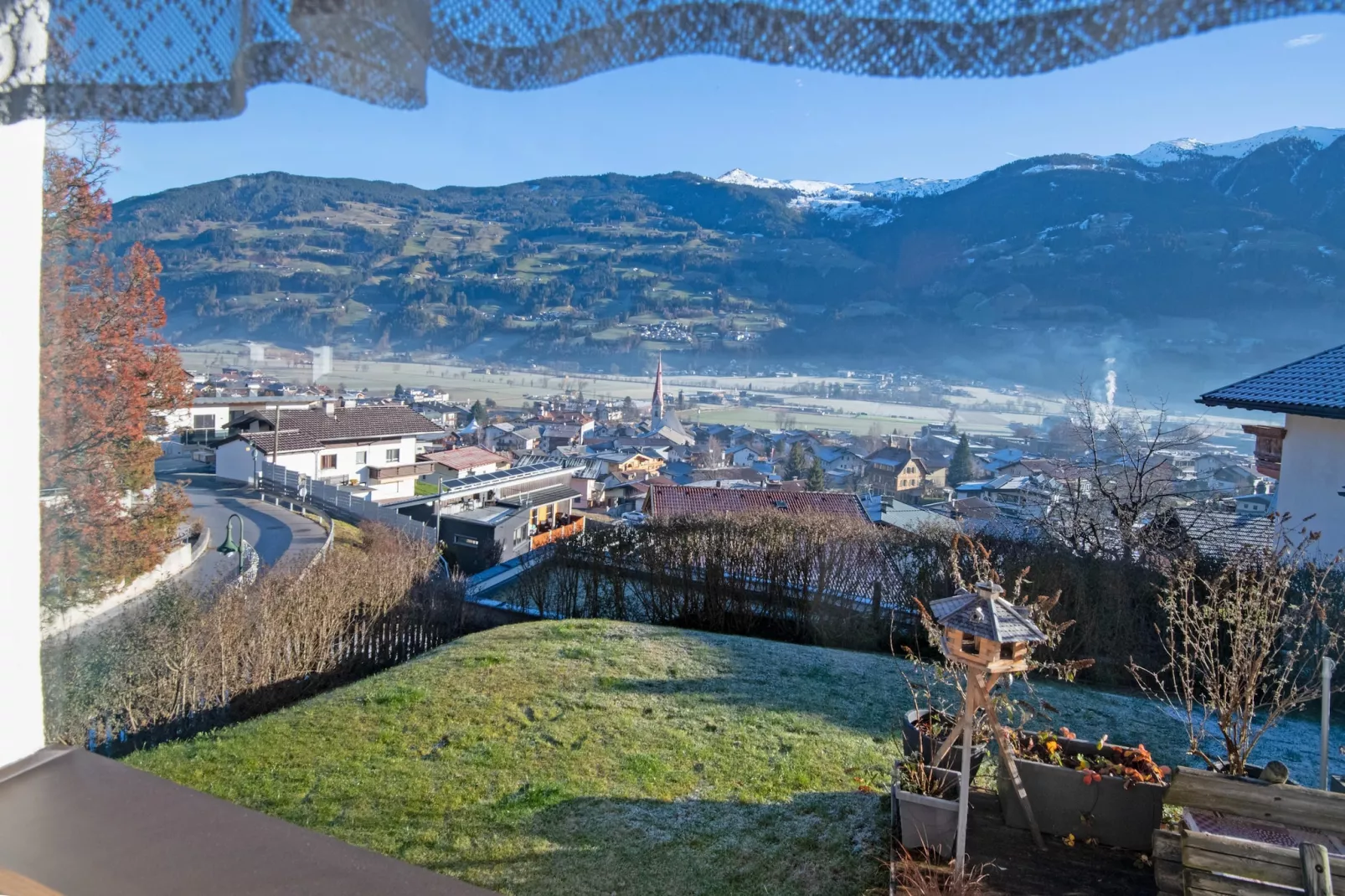 Ferienhaus Marienbergl - 10 Personen-Uitzicht winter