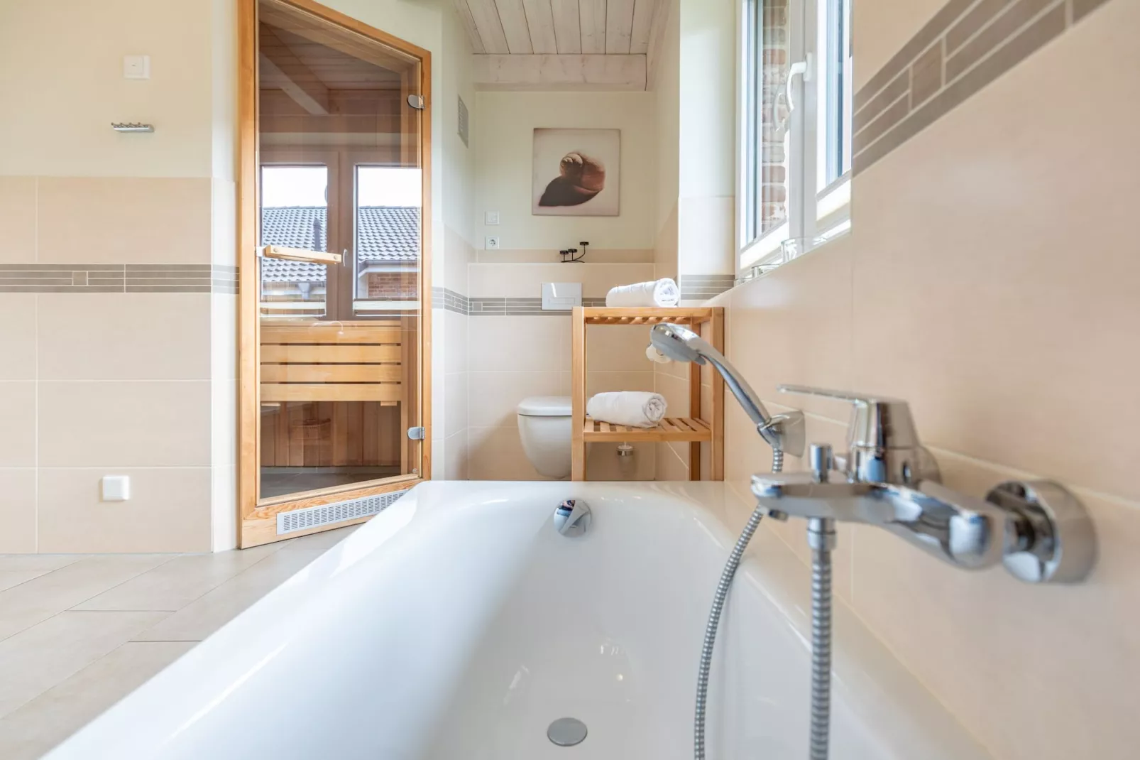 Ferienhaus Dagebüll - Blanker Hans-Badkamer