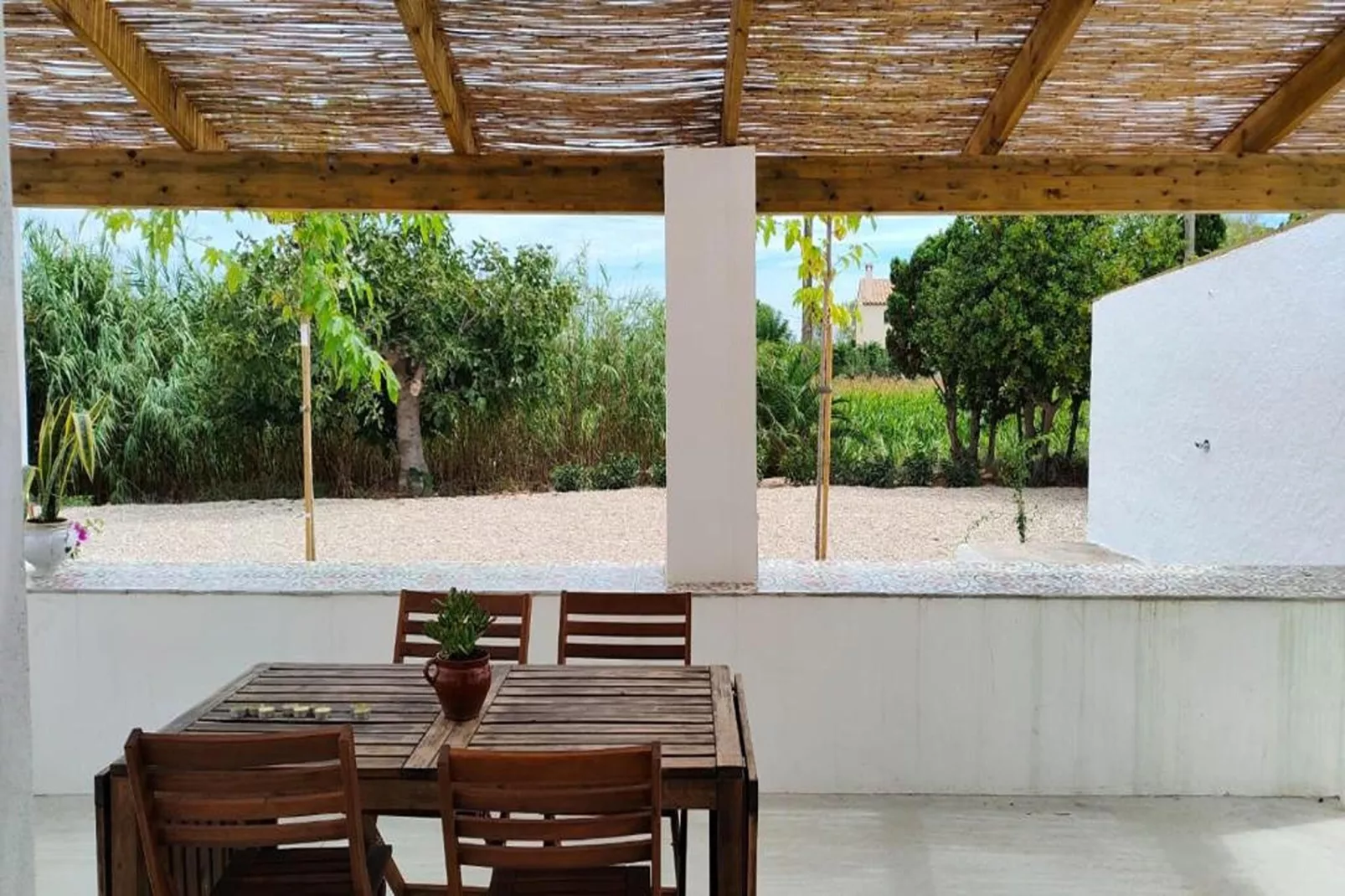 Mas Midó-Terrasbalkon