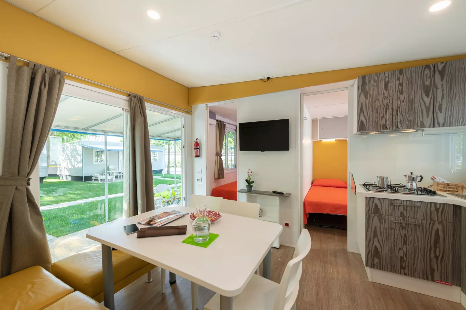 Mobile Homes San Francesco Desenzano-Garda Family-Woonkamer