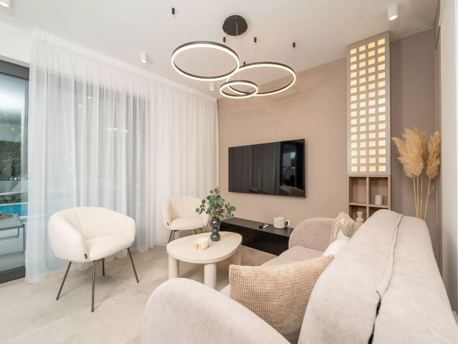 Zwei-Schlafzimmer-Wohnung Dantela mit privatem Pool - Binnen