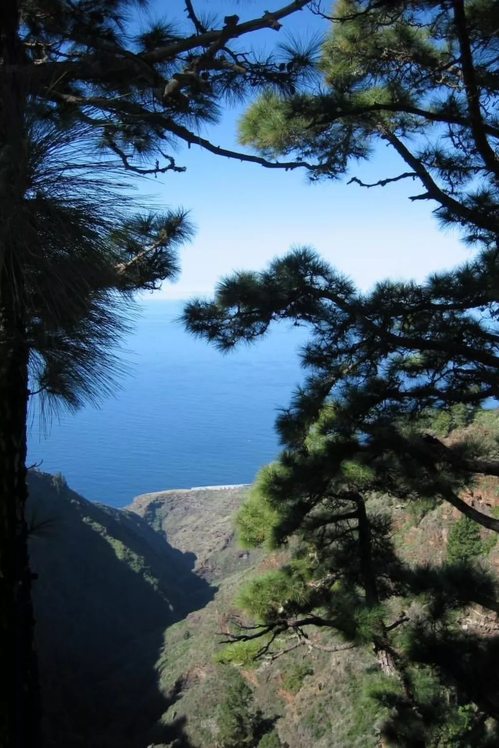 Nettes Ferienhaus in Tijarafe mit Privatem Pool und Panoramablick - Image-tags.info