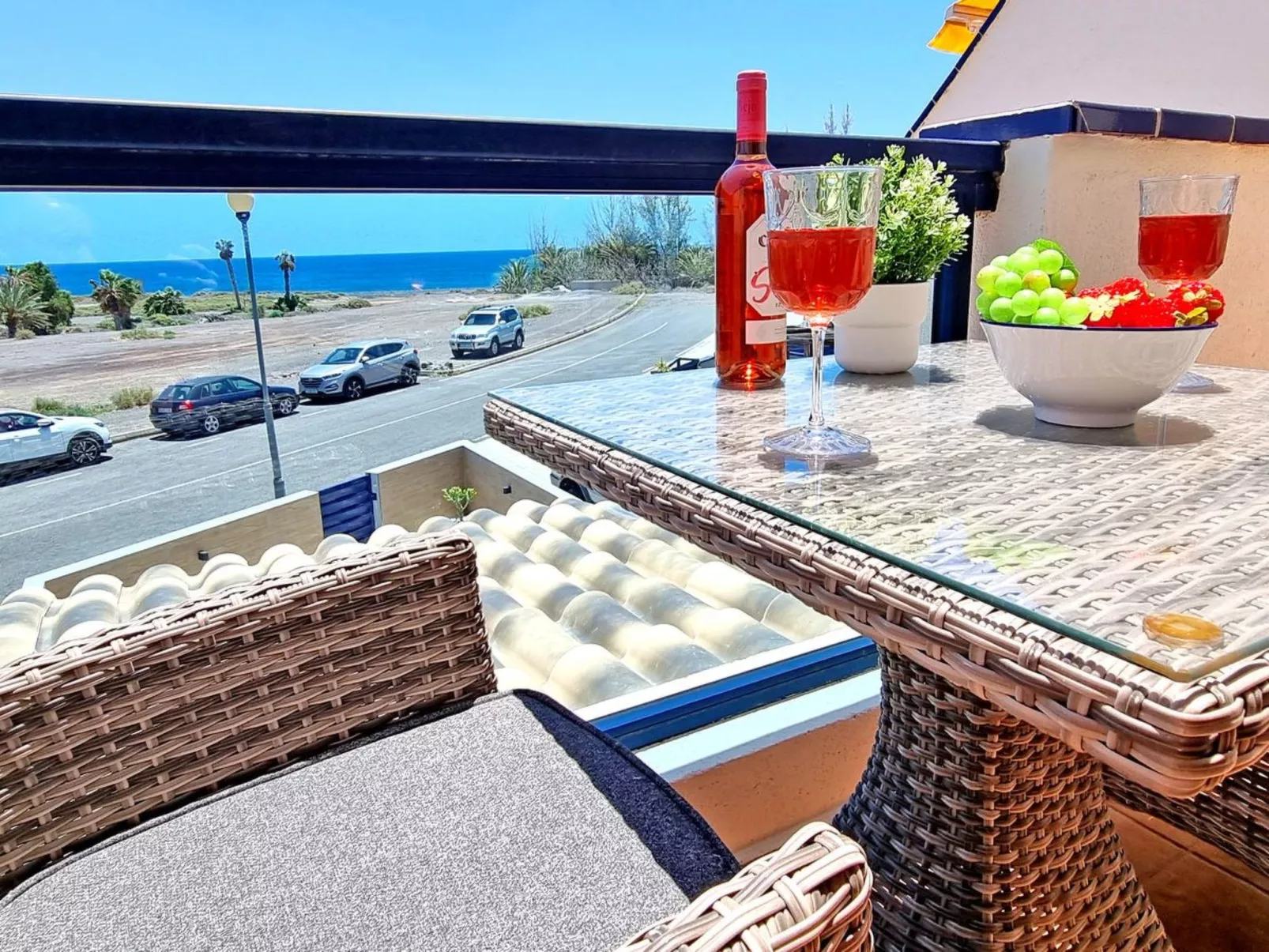 Komfortables Ferienhaus in Pájara mit Privatem Pool und Meerblick - Image-tags.info