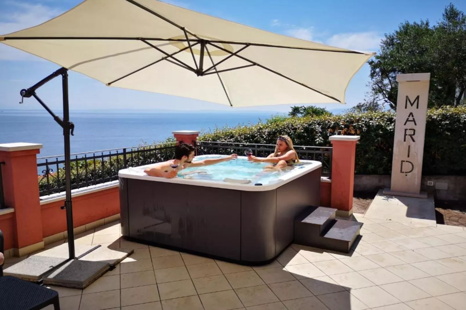 Villa Marid Opatija - Three bedroom Apartment - Zwembad