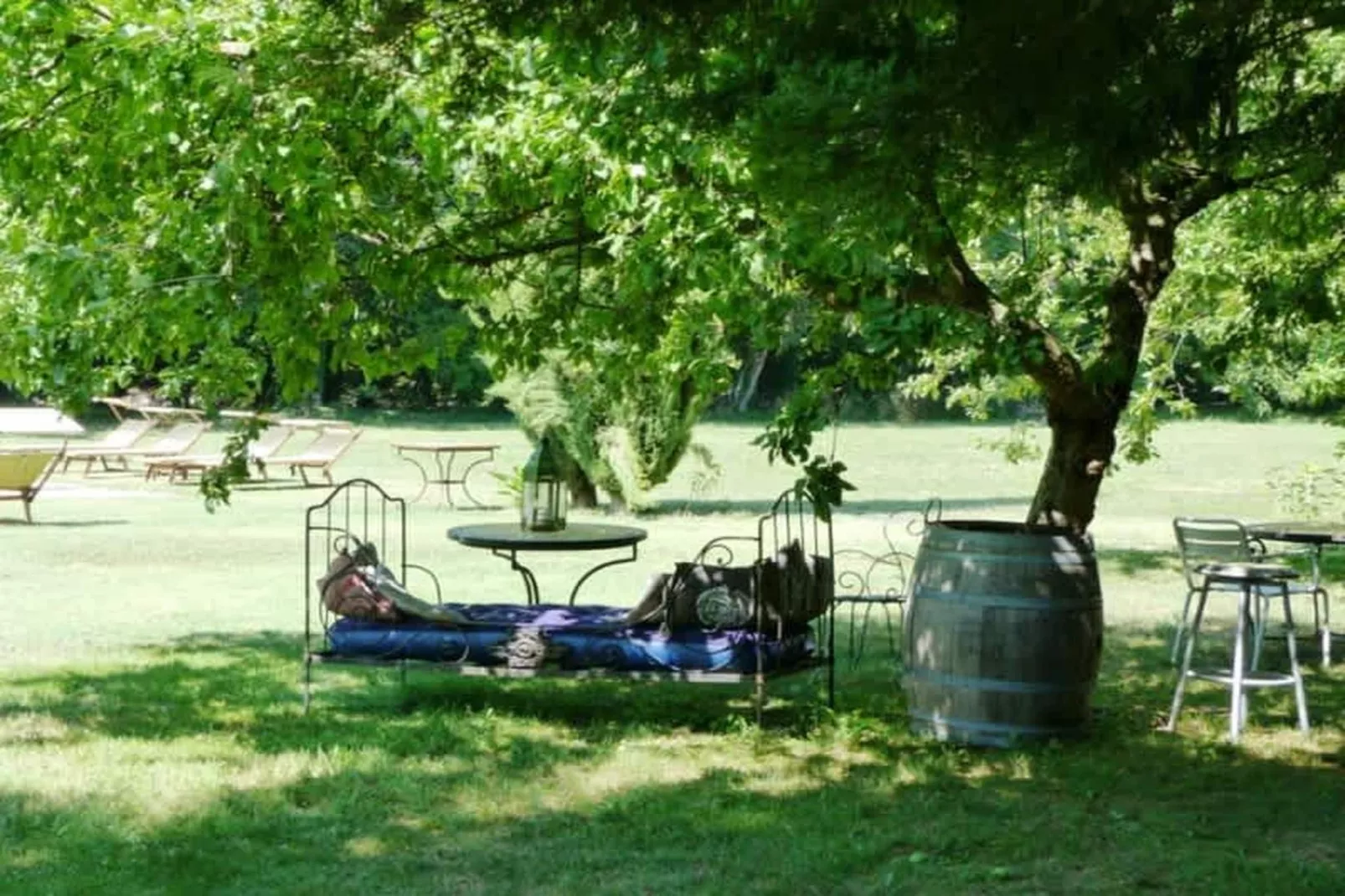Villa provencale pour les amoureux de la nature en Lubéron-Terrasbalkon