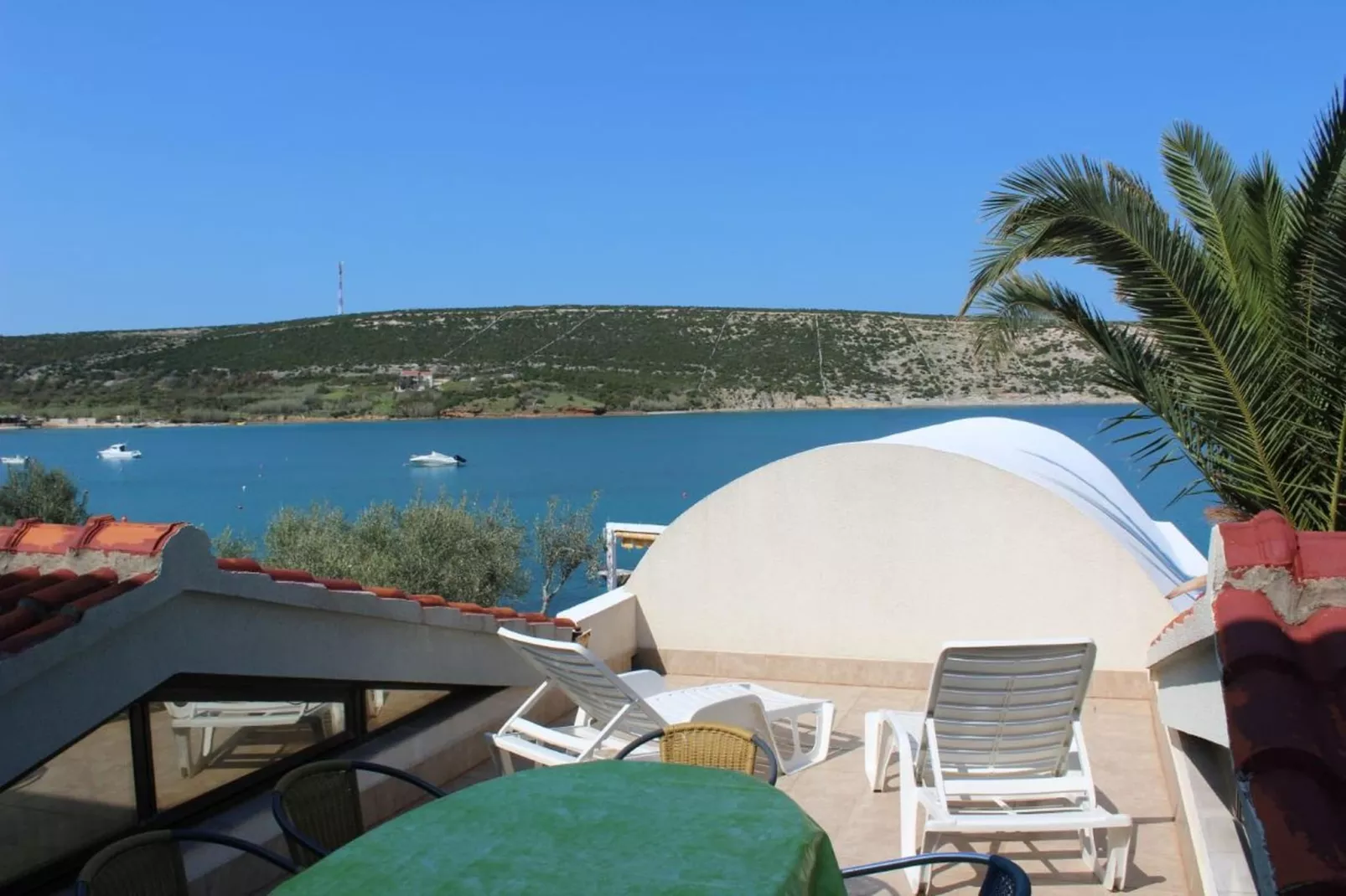 Sv Marija1 - Ferienwohnung 6 - Typ 4plus2 - Uitzicht zomer