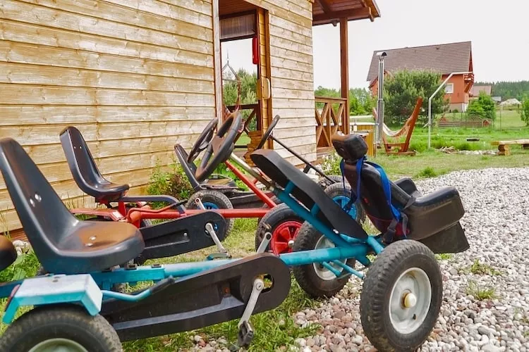 Domek wakacyjny VIP dla max 7 osób w Bałachach - Parkfaciliteiten