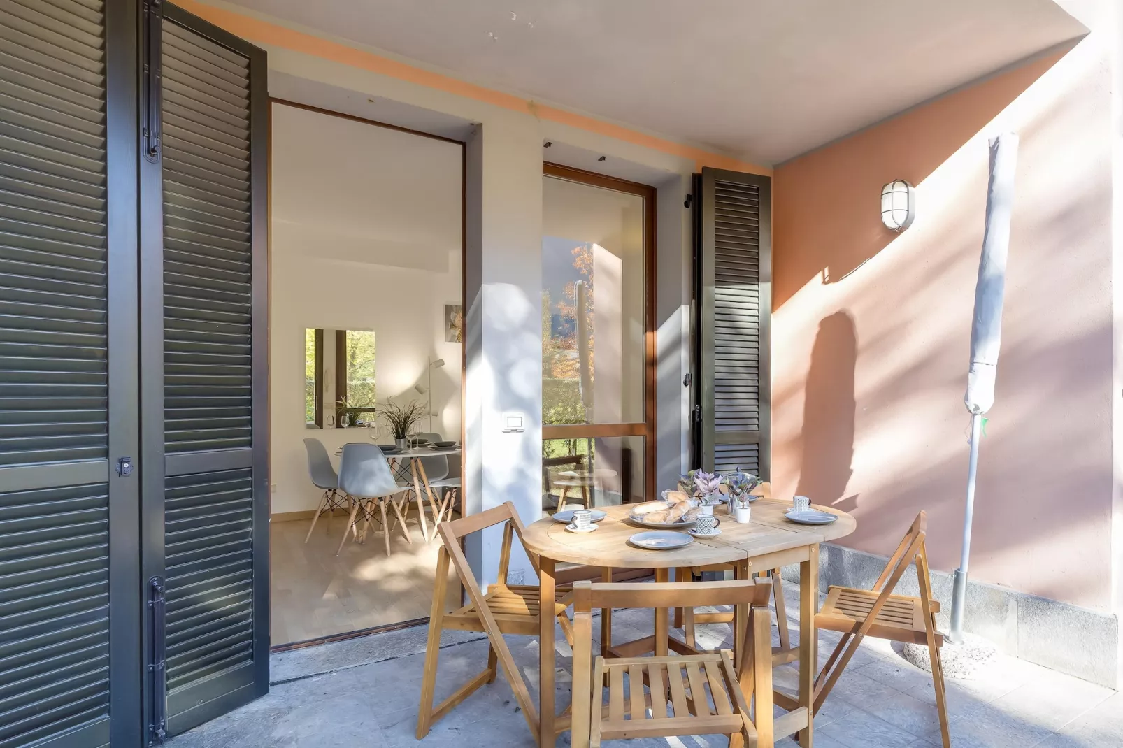 RESIDENCE PORTO LETIZIA - VILLAGE-BILOCALE 4 PAX DELUXE 8227 - VGBD4 - Terrasbalkon