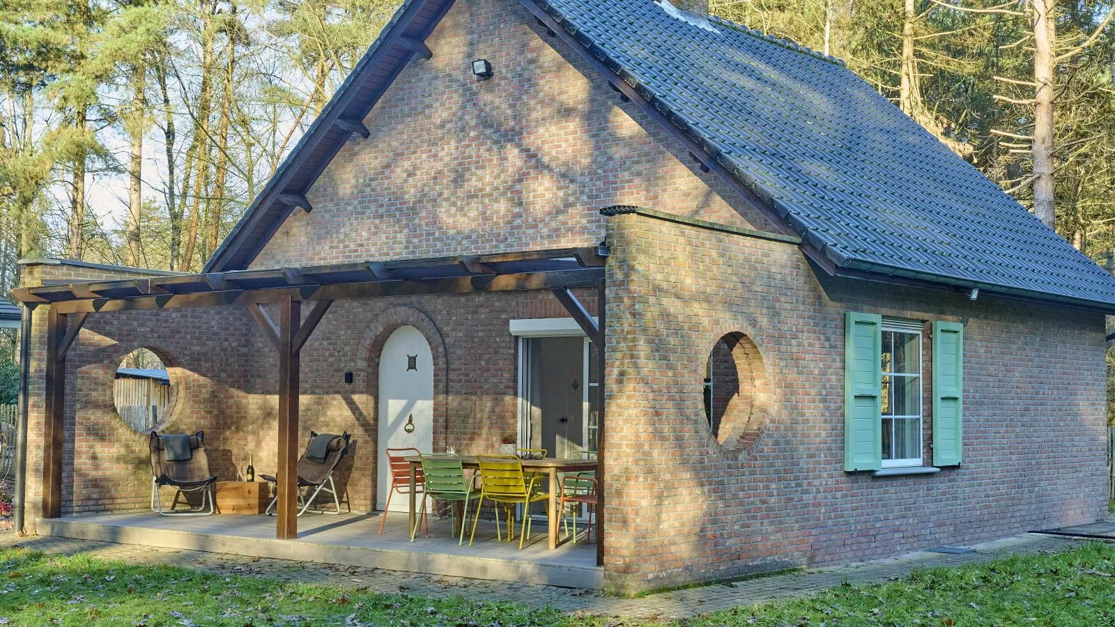 Lierelodge - Buitenkant zomer