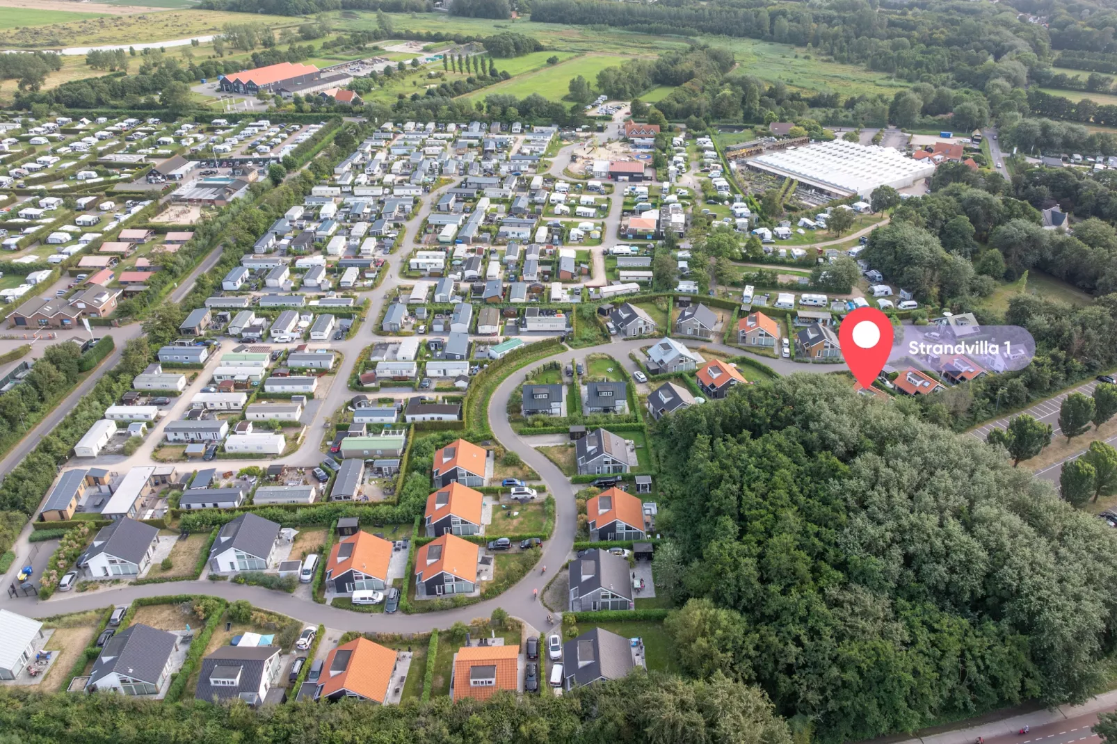 Zonnedorp 1 Solskin Renesse | Beach Holiday in Modern Holiday Home - Gebieden zomer 1km