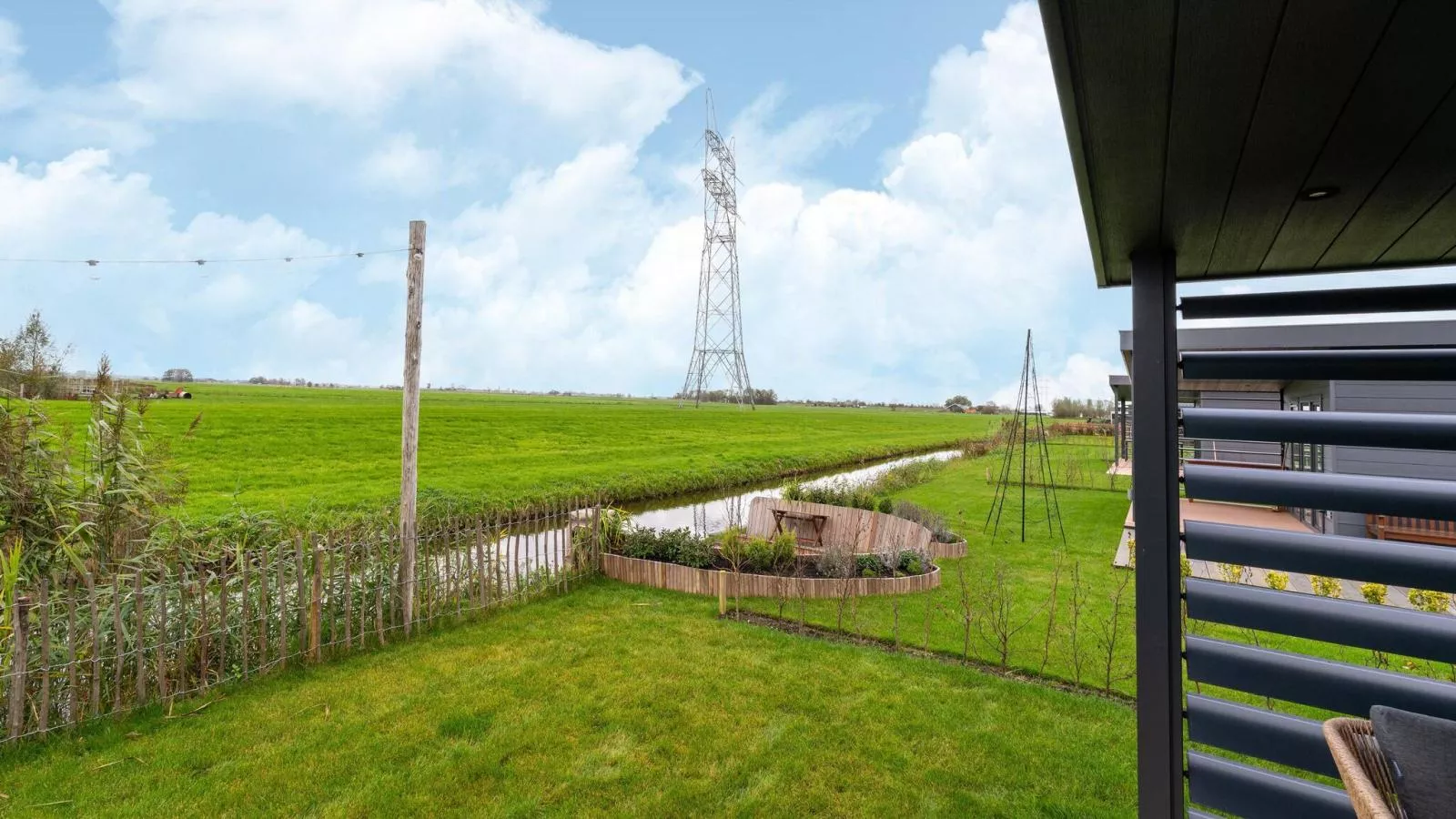 Bij de Bakker - Uitzicht zomer