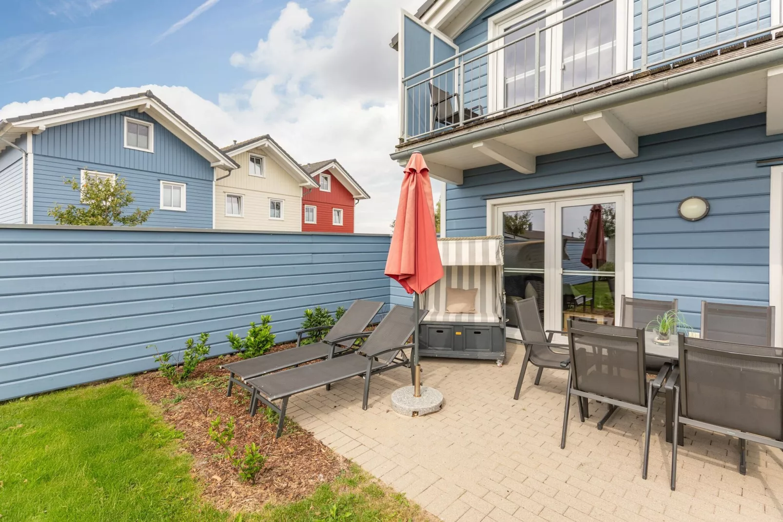 Reihenhaus in Dagebüll - Strandgut een-Terrasbalkon