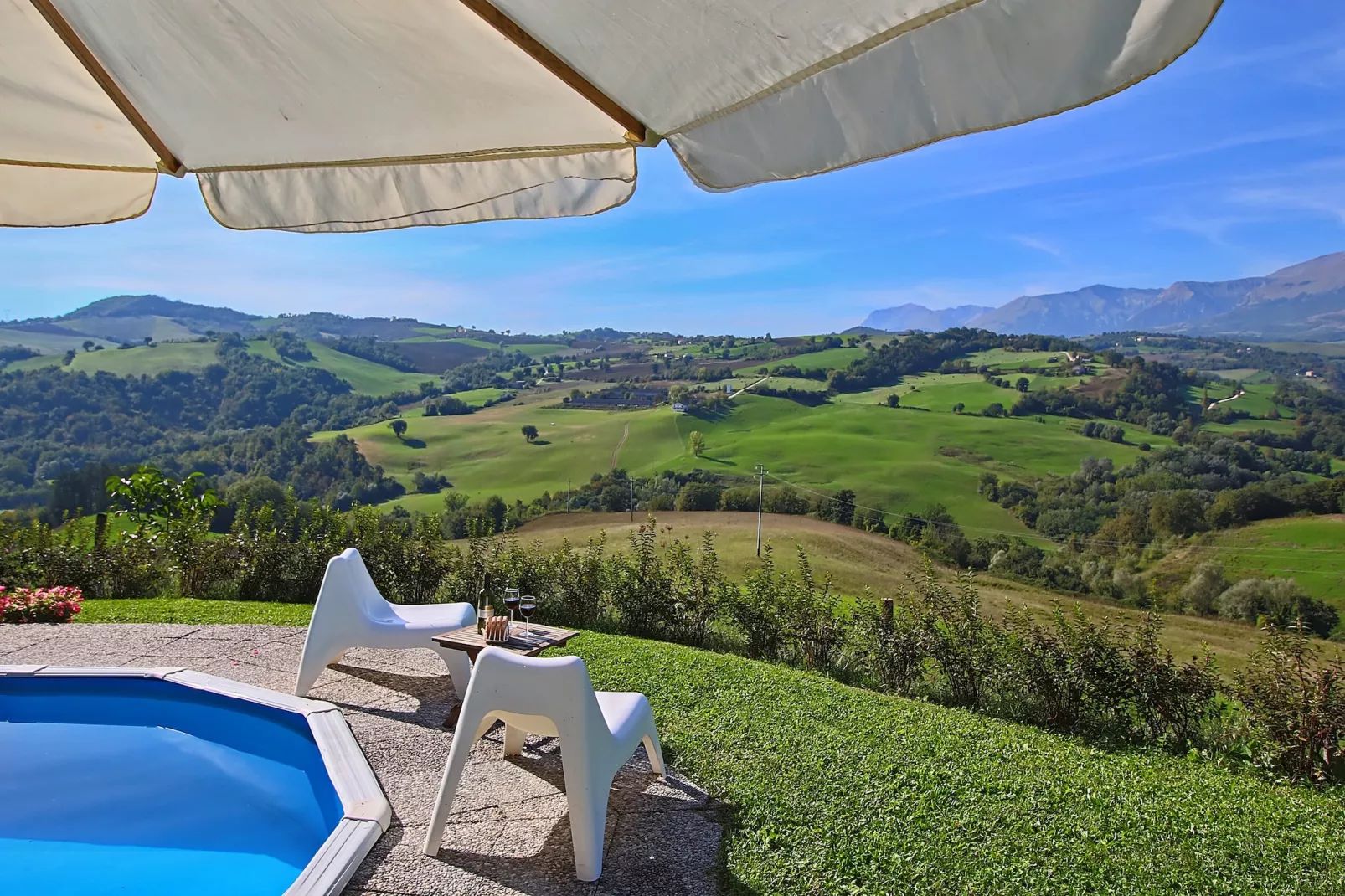 Villa Arianna-Gebieden zomer 1km