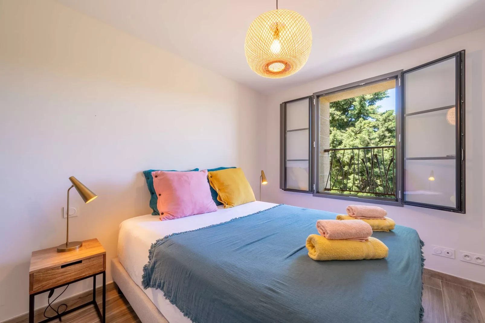 Mas du Mûrier-Slaapkamer