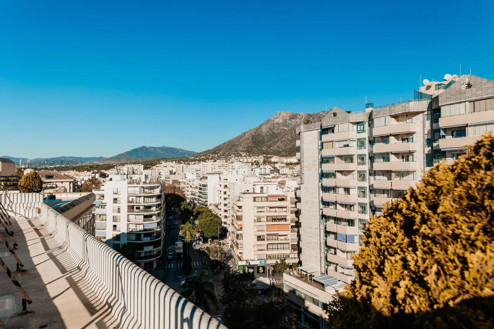Marbell center - Gebieden zomer 1km