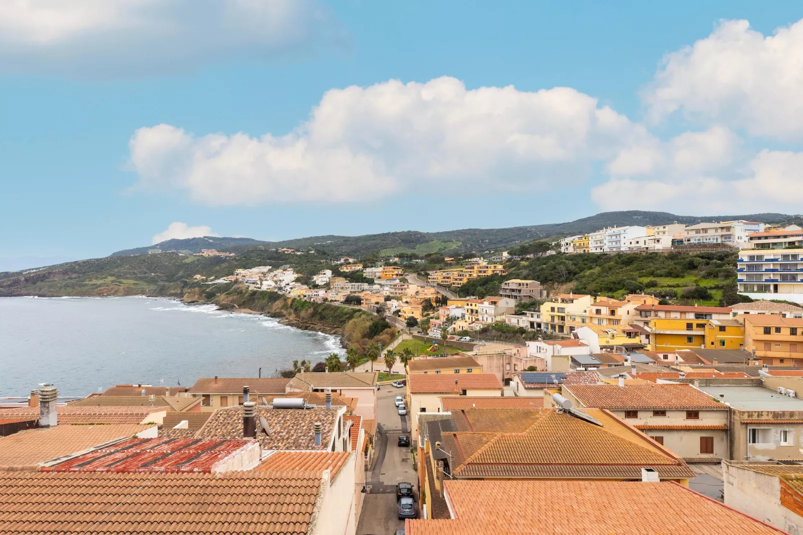 QUADRILOCALE CASTELSARDO CENTRO-Uitzicht zomer