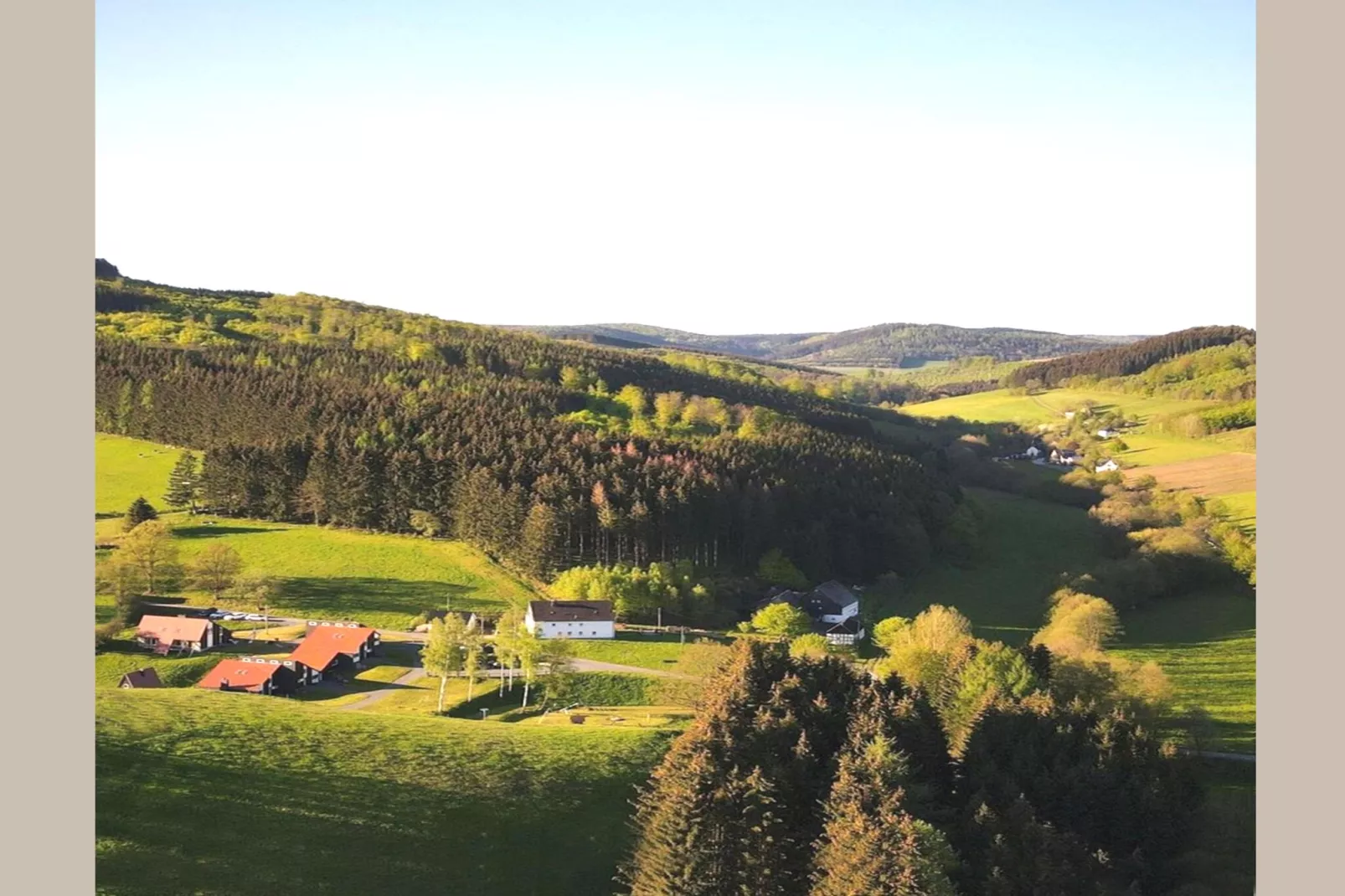 Biberbau-Gebieden zomer 1km