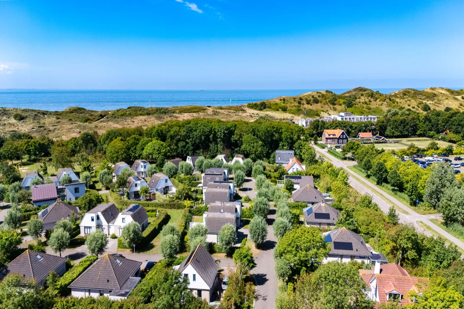 Vakantiewoning - Westduin 6 I Vlissingen 'Zilt en zand' - Gebieden zomer 1km