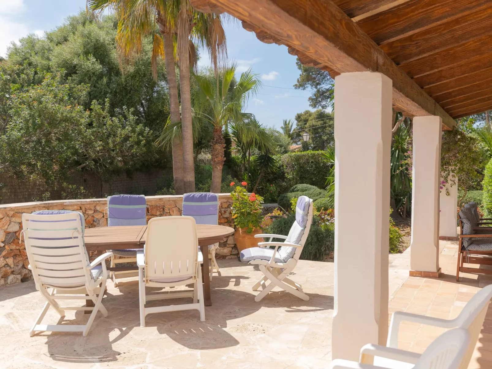 Cristina Ferienhaus in Cala D'or mit Privatpool und Meerblick - Buiten
