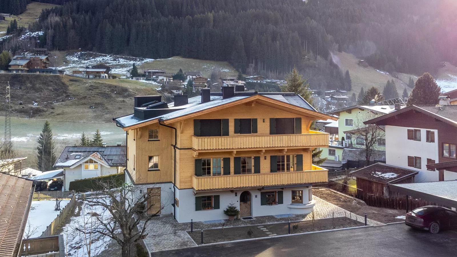 Haus Tauernblick Top 3 und 4-Exterieur winter