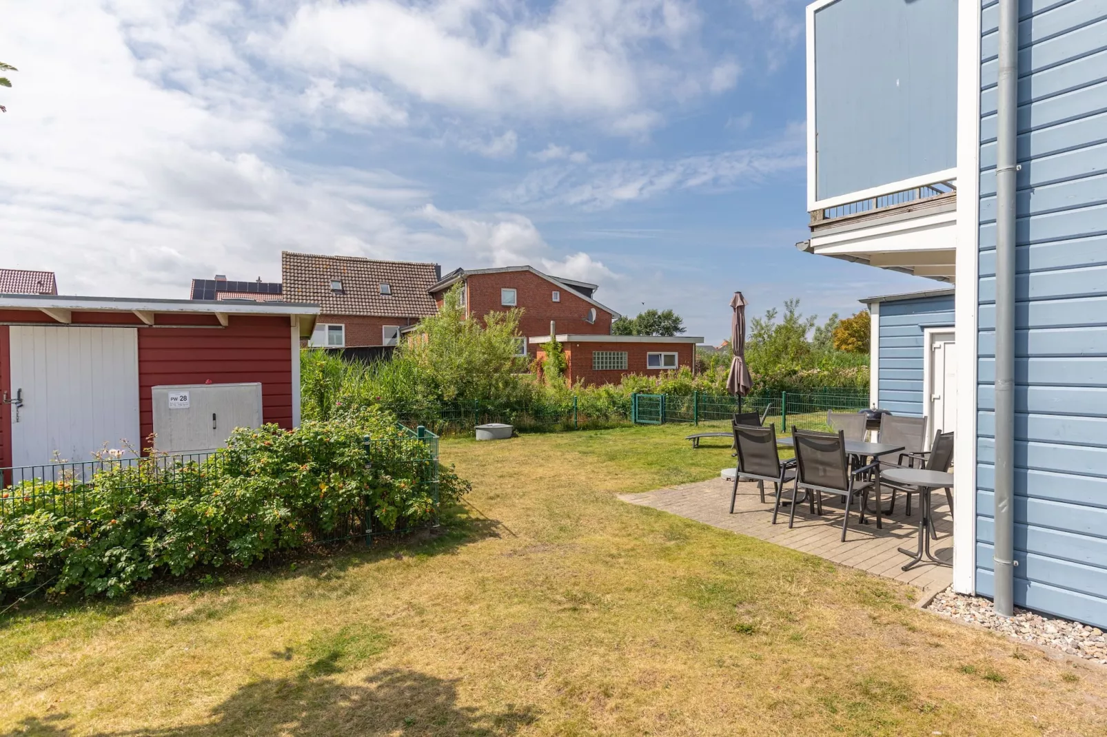 Reihenhaus in Dagebüll - Fischerhuus-Tuinen zomer